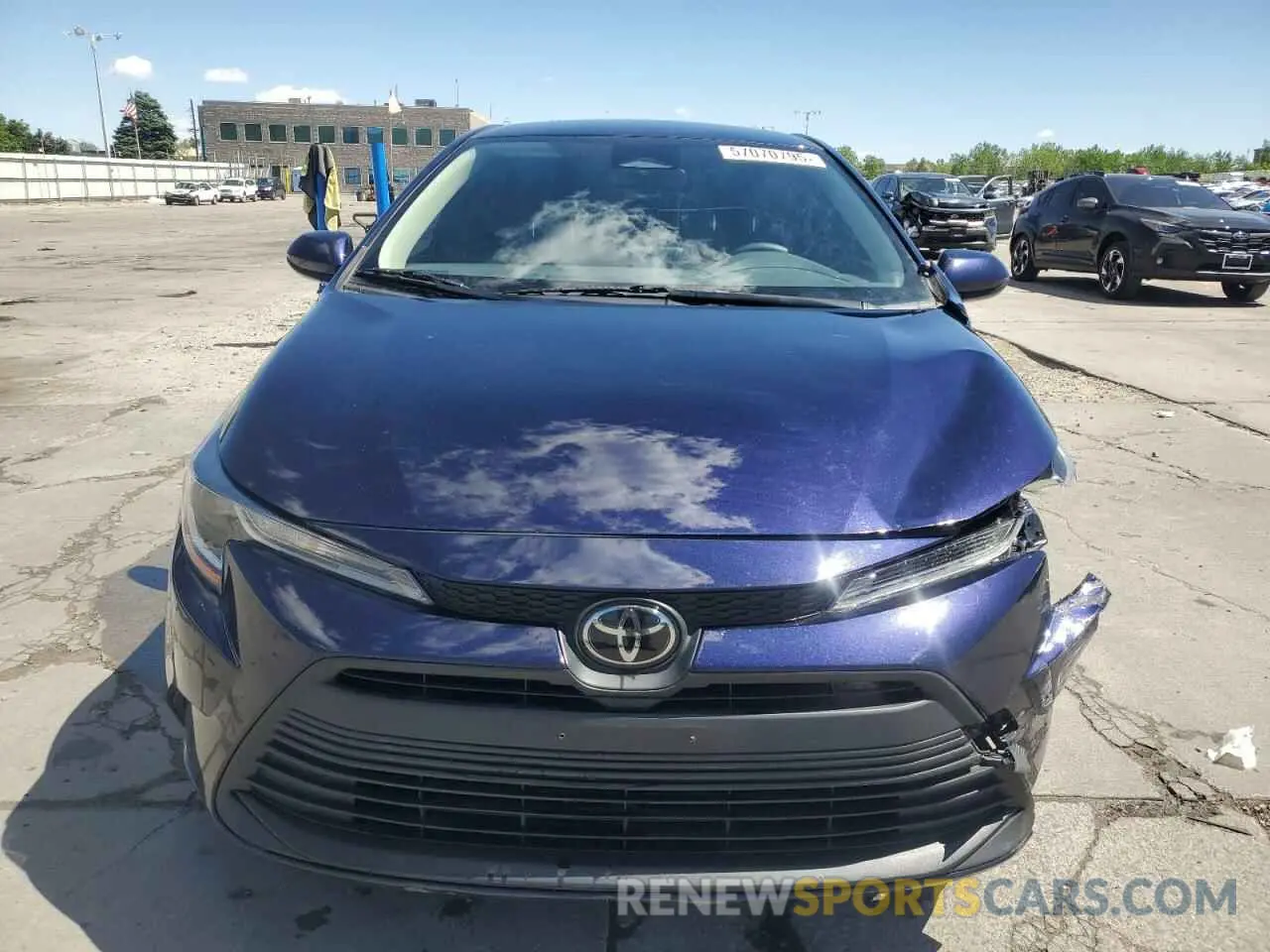 5 Photograph of a damaged car JTDB4MEE4PJ009443 TOYOTA COROLLA 2023