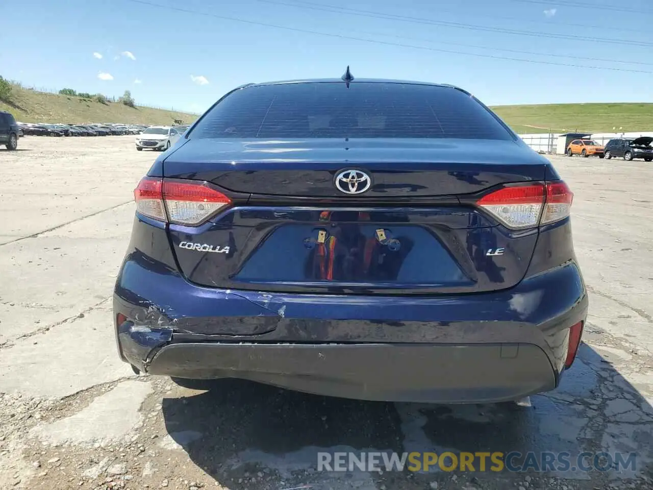 6 Photograph of a damaged car JTDB4MEE4PJ009443 TOYOTA COROLLA 2023