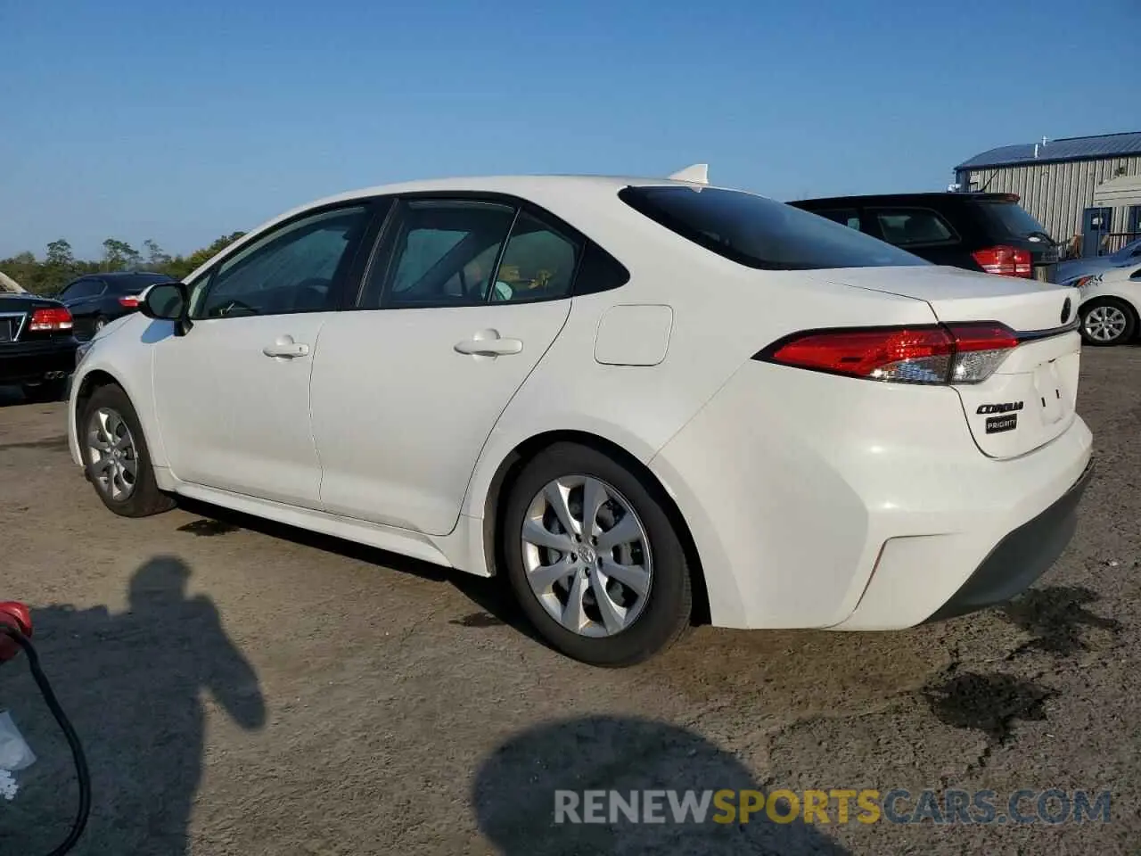 2 Photograph of a damaged car JTDB4MEE4PJ011113 TOYOTA COROLLA 2023