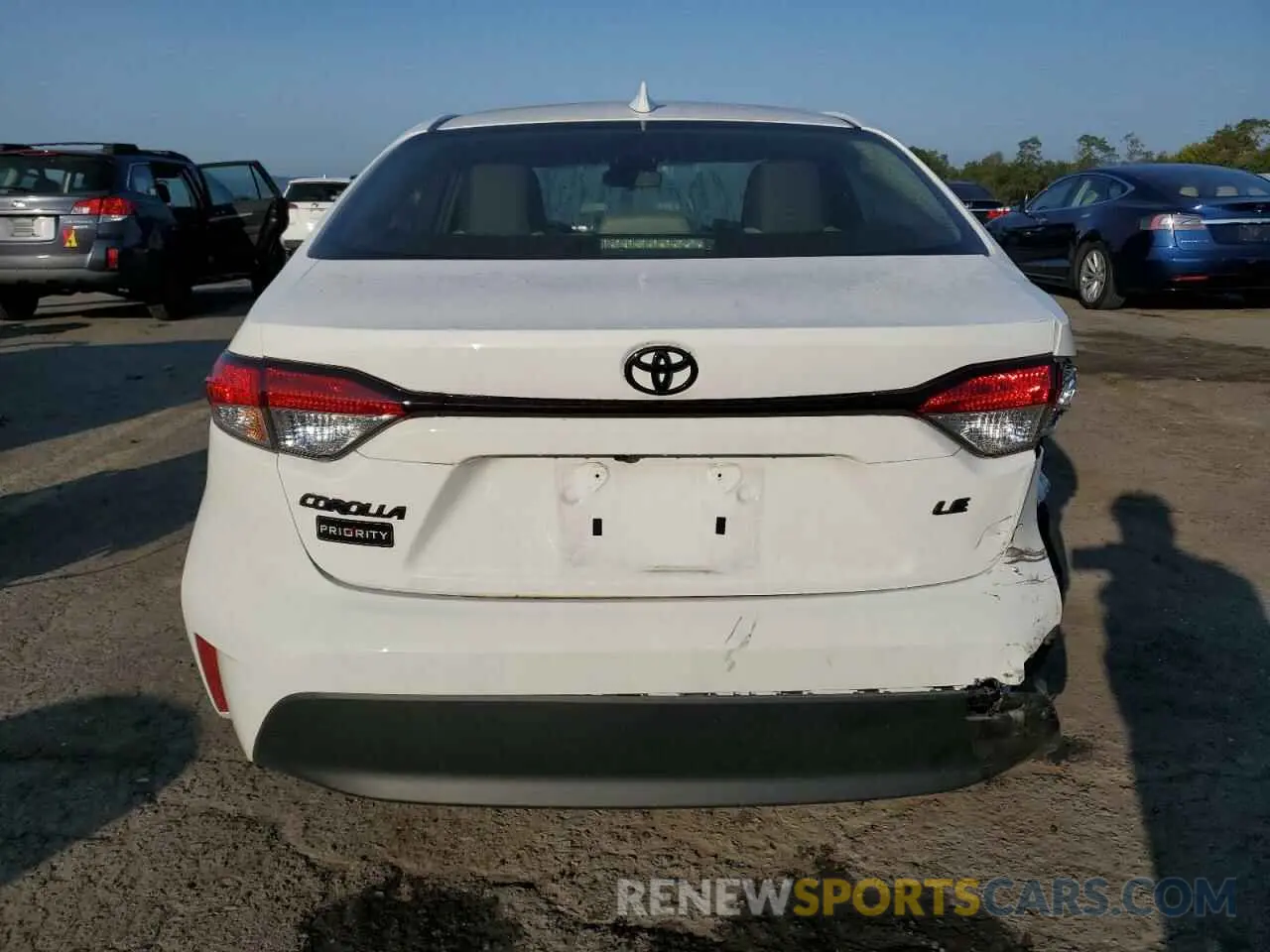 6 Photograph of a damaged car JTDB4MEE4PJ011113 TOYOTA COROLLA 2023