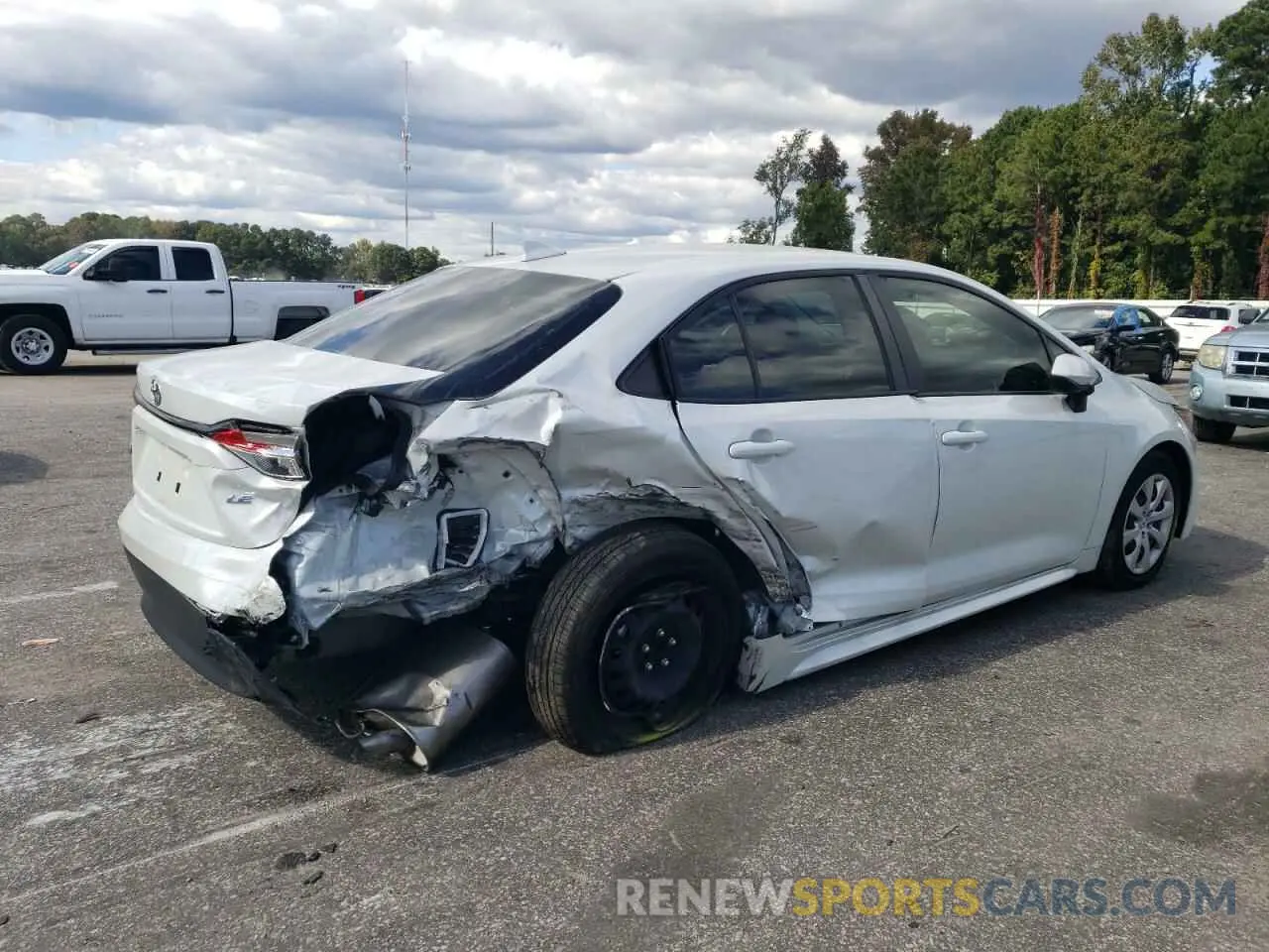 3 Photograph of a damaged car JTDB4MEE5P3012405 TOYOTA COROLLA 2023