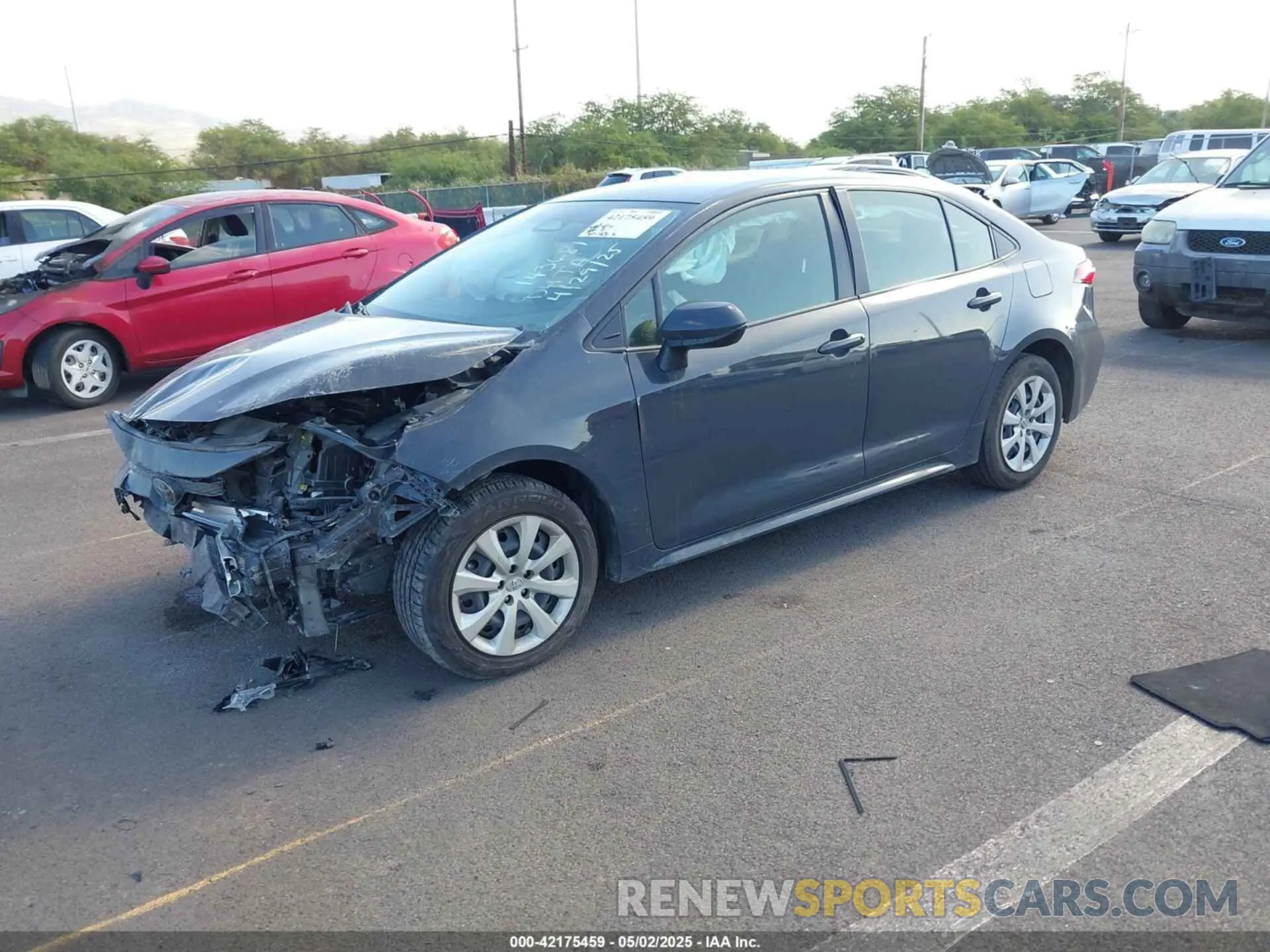 2 Photograph of a damaged car JTDB4MEE5P3014123 TOYOTA COROLLA 2023