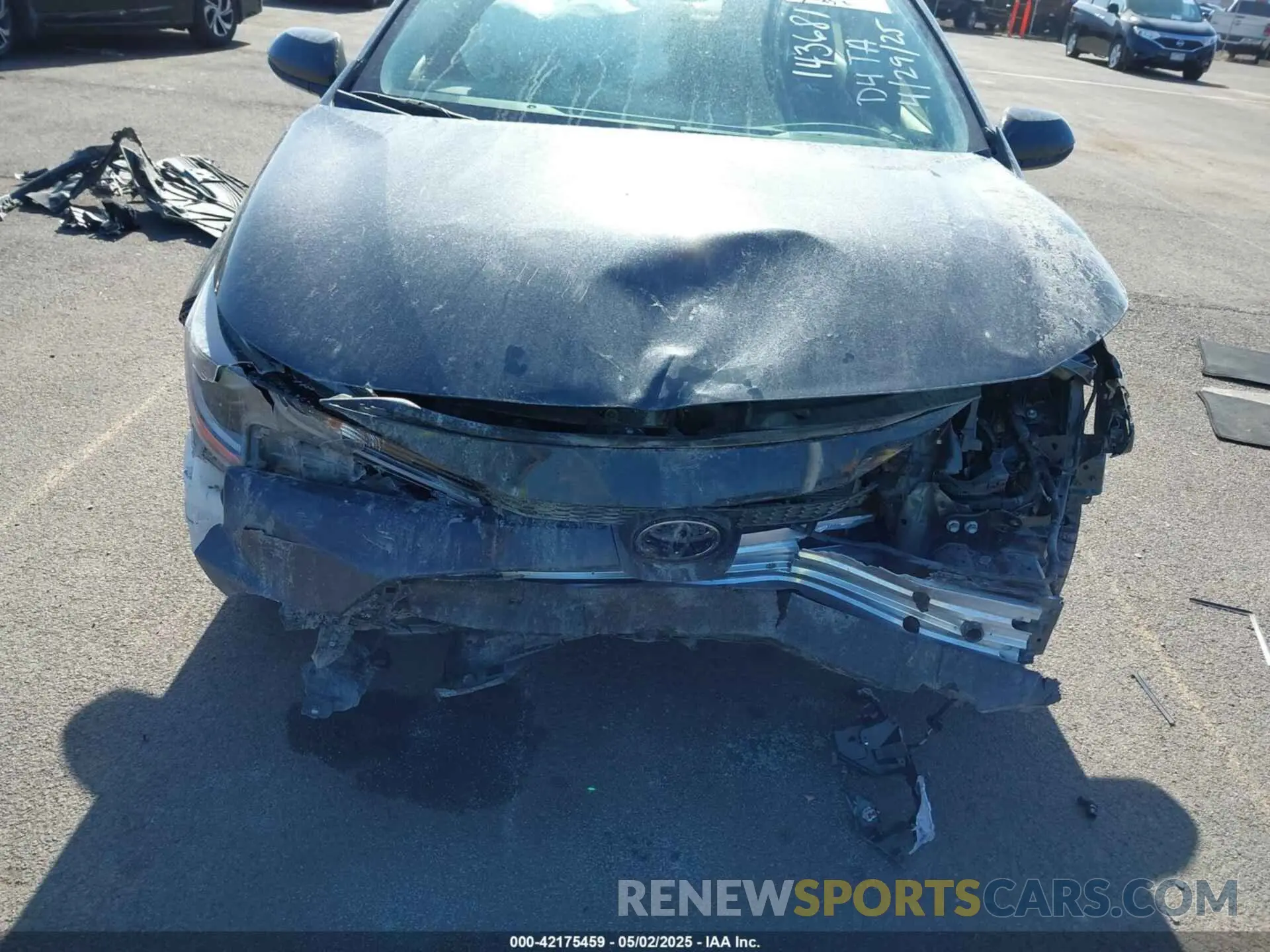 6 Photograph of a damaged car JTDB4MEE5P3014123 TOYOTA COROLLA 2023