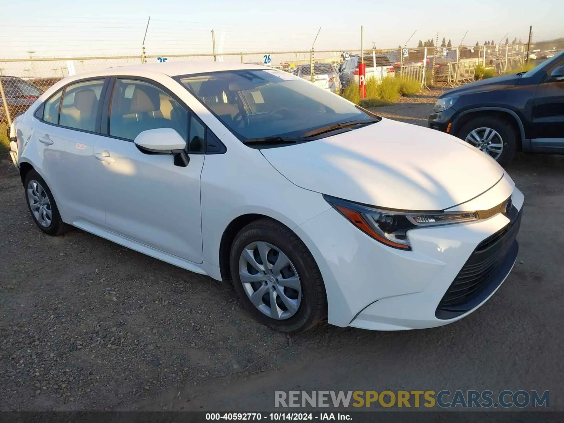 1 Photograph of a damaged car JTDB4MEE5P3014753 TOYOTA COROLLA 2023