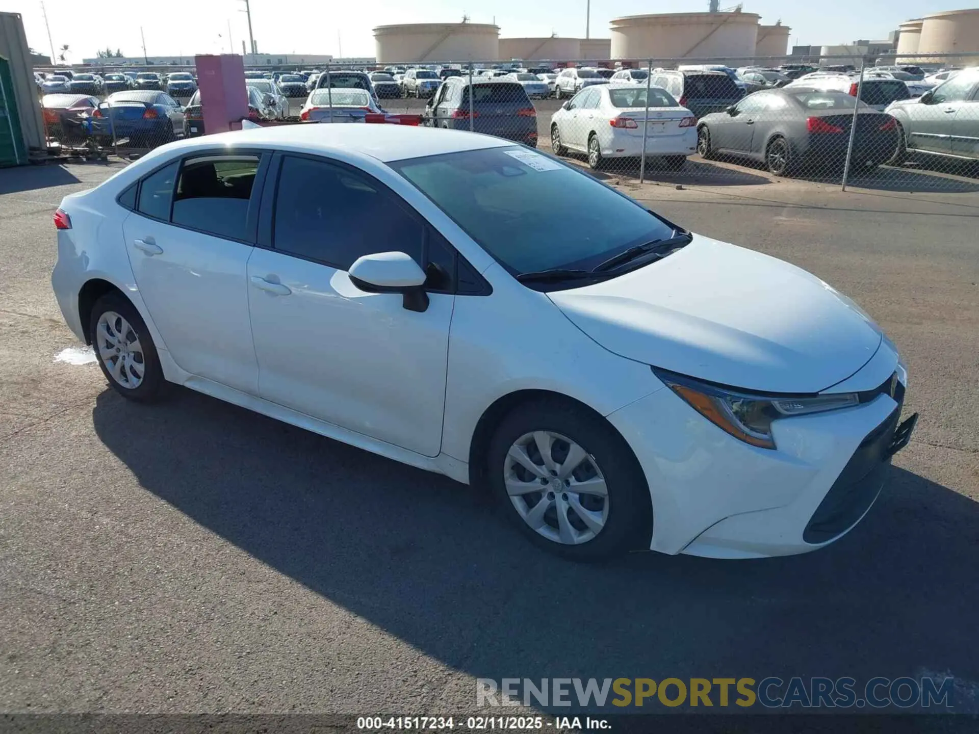 1 Photograph of a damaged car JTDB4MEE5PJ001903 TOYOTA COROLLA 2023