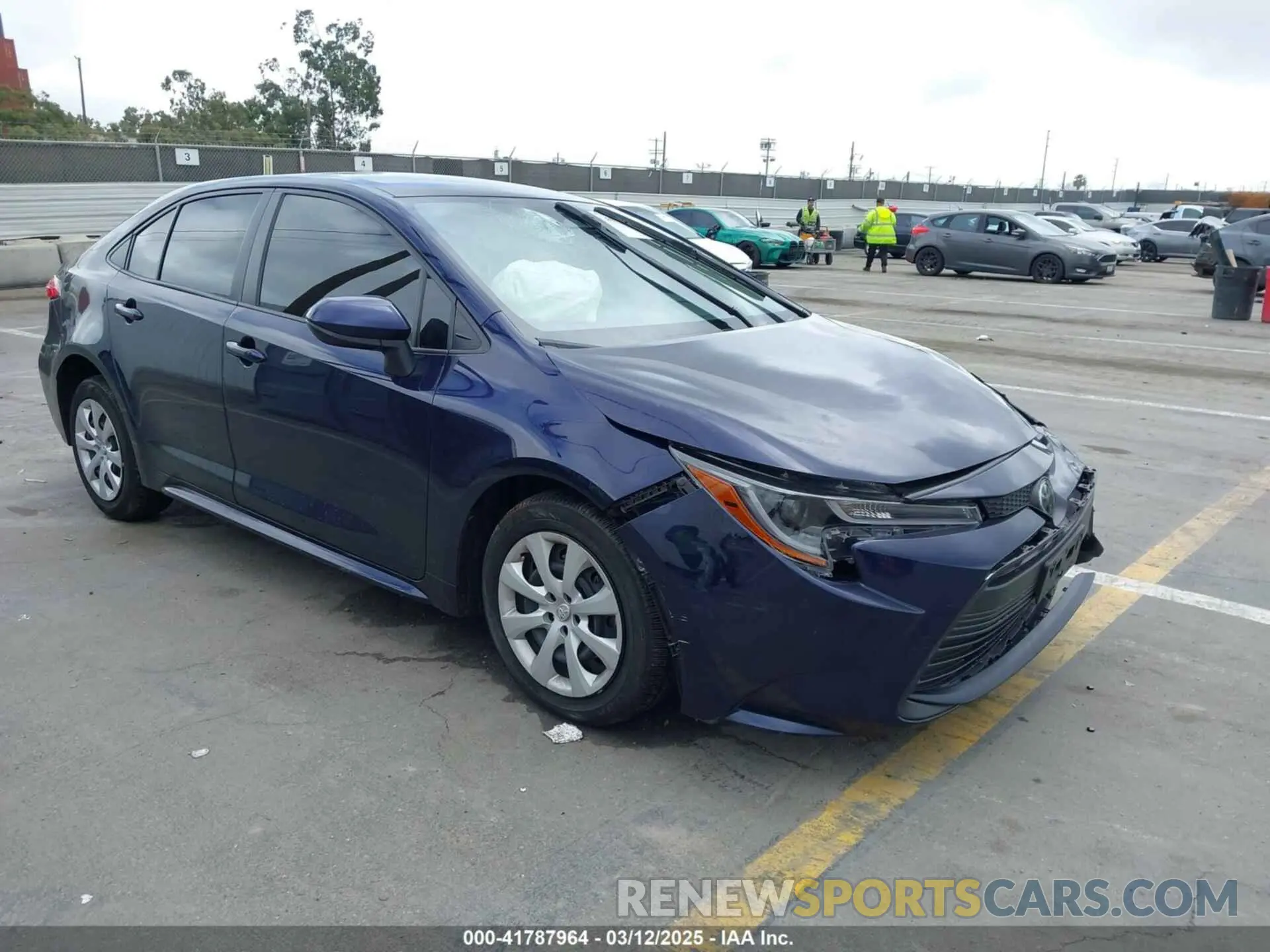 1 Photograph of a damaged car JTDB4MEE5PJ006860 TOYOTA COROLLA 2023
