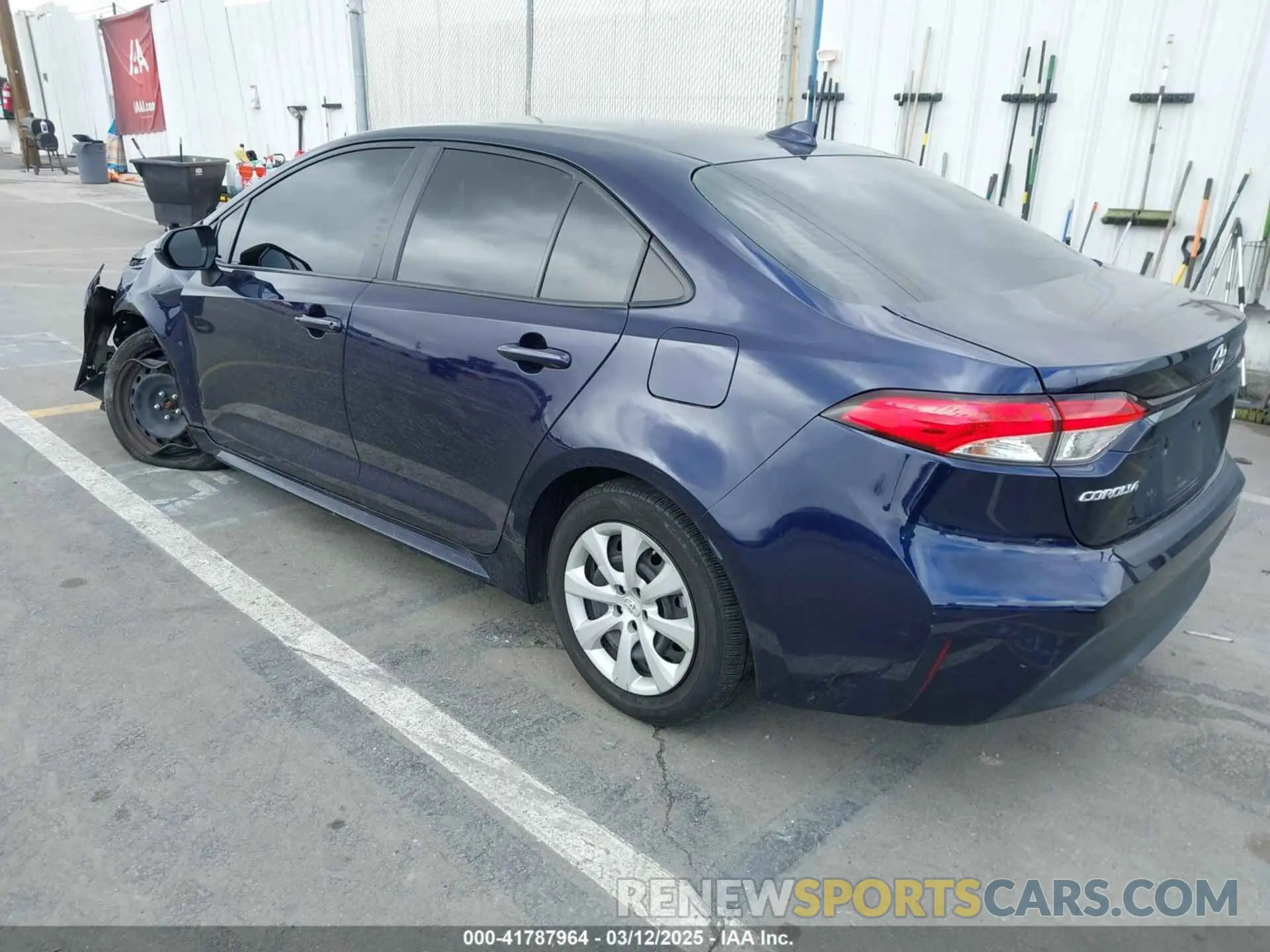 3 Photograph of a damaged car JTDB4MEE5PJ006860 TOYOTA COROLLA 2023