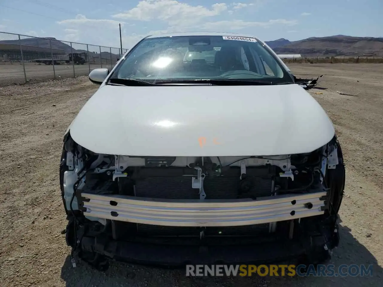 5 Photograph of a damaged car JTDB4MEE5PJ008642 TOYOTA COROLLA 2023