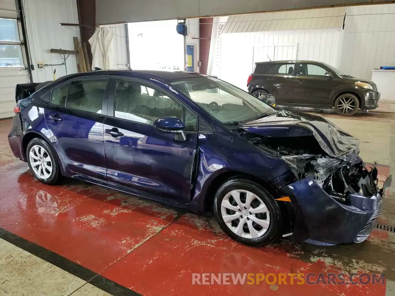 4 Photograph of a damaged car JTDB4MEE5PJ008690 TOYOTA COROLLA 2023