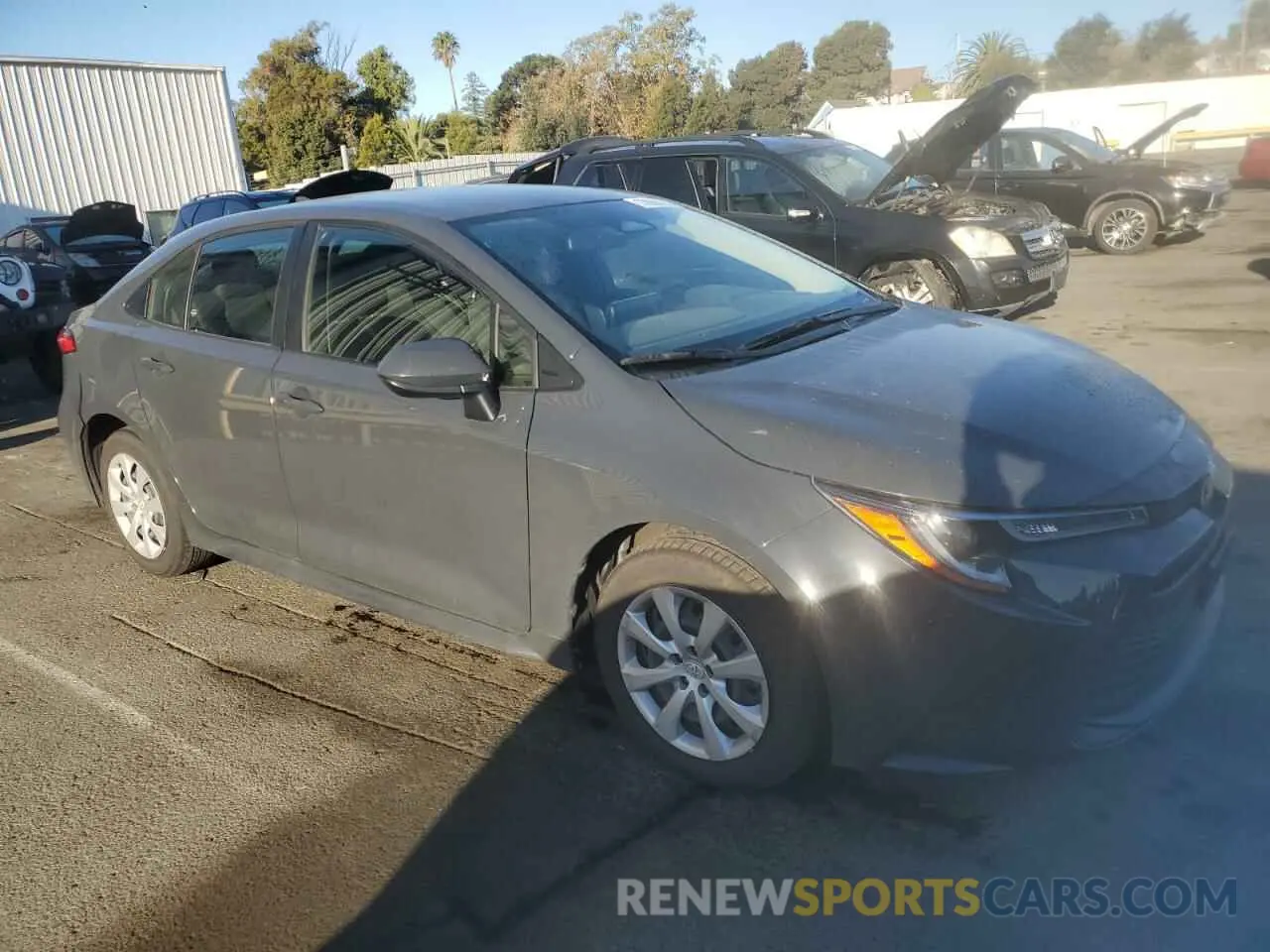 4 Photograph of a damaged car JTDB4MEE6P3004040 TOYOTA COROLLA 2023