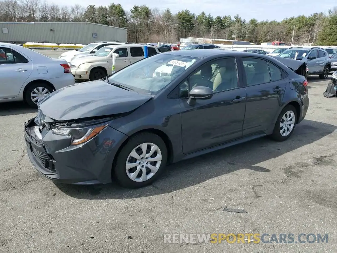 1 Photograph of a damaged car JTDB4MEE6P3011912 TOYOTA COROLLA 2023