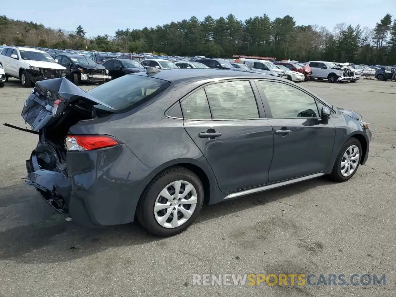 3 Photograph of a damaged car JTDB4MEE6P3011912 TOYOTA COROLLA 2023