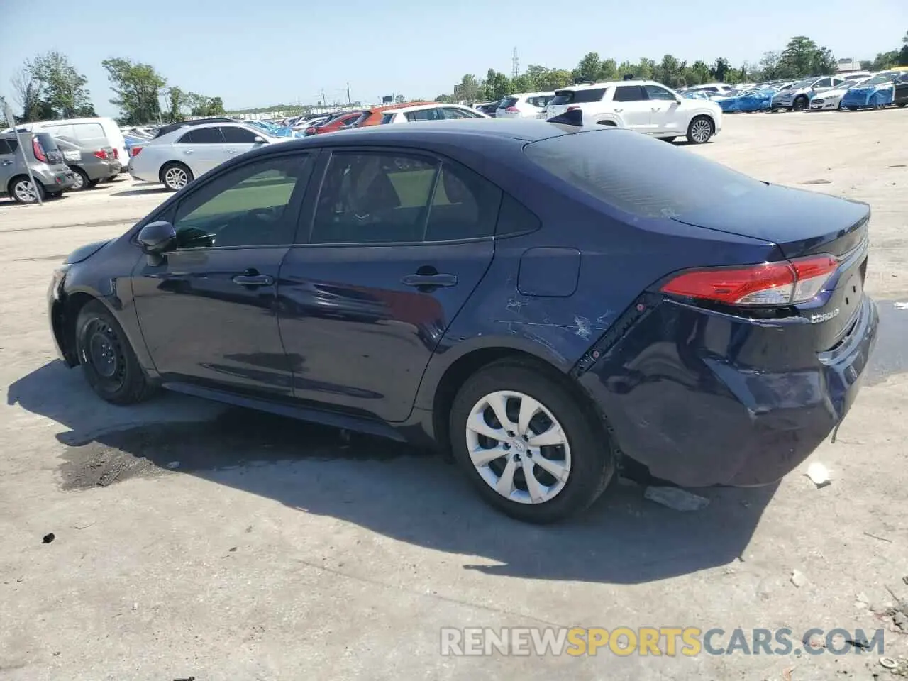 2 Photograph of a damaged car JTDB4MEE6PJ000534 TOYOTA COROLLA 2023