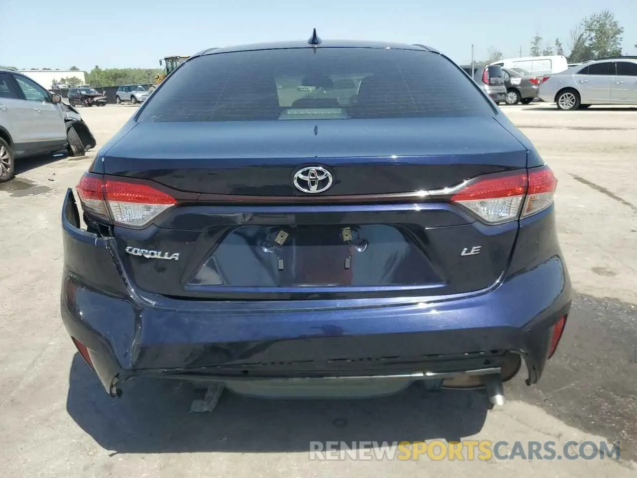 6 Photograph of a damaged car JTDB4MEE6PJ000534 TOYOTA COROLLA 2023