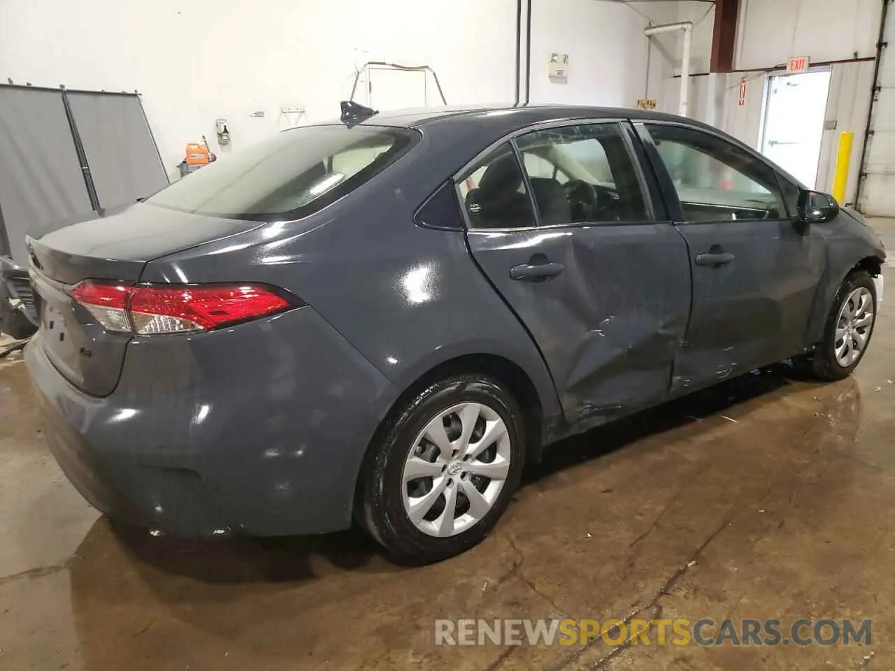 3 Photograph of a damaged car JTDB4MEE7P3003589 TOYOTA COROLLA 2023