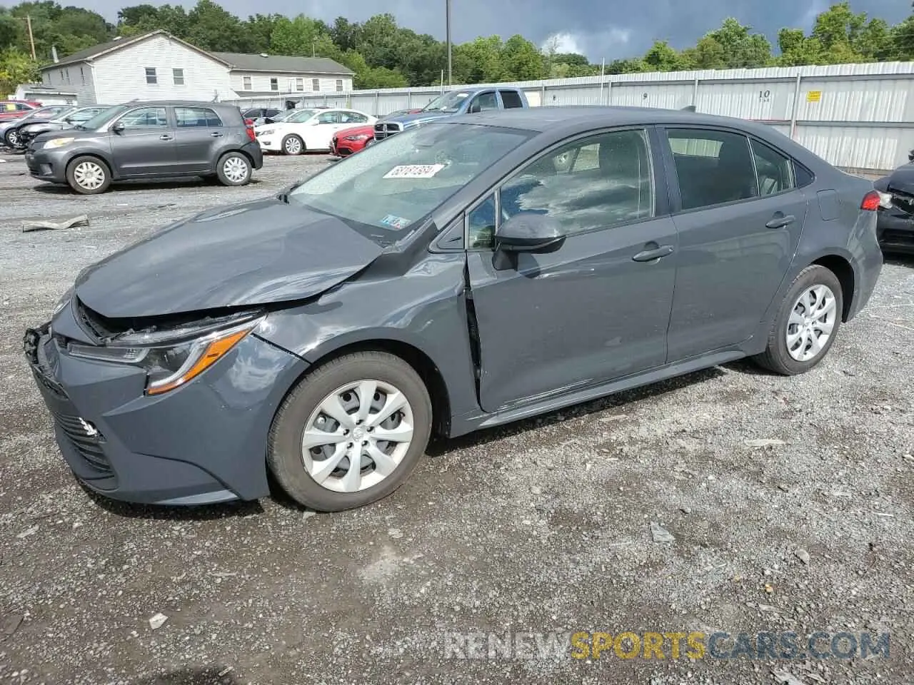 1 Photograph of a damaged car JTDB4MEE7P3008663 TOYOTA COROLLA 2023