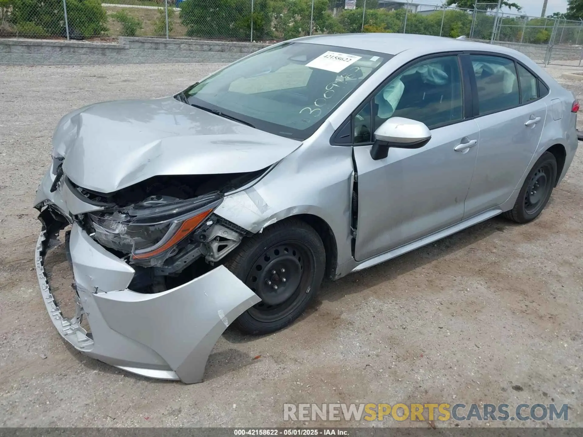 2 Photograph of a damaged car JTDB4MEE7P3009182 TOYOTA COROLLA 2023