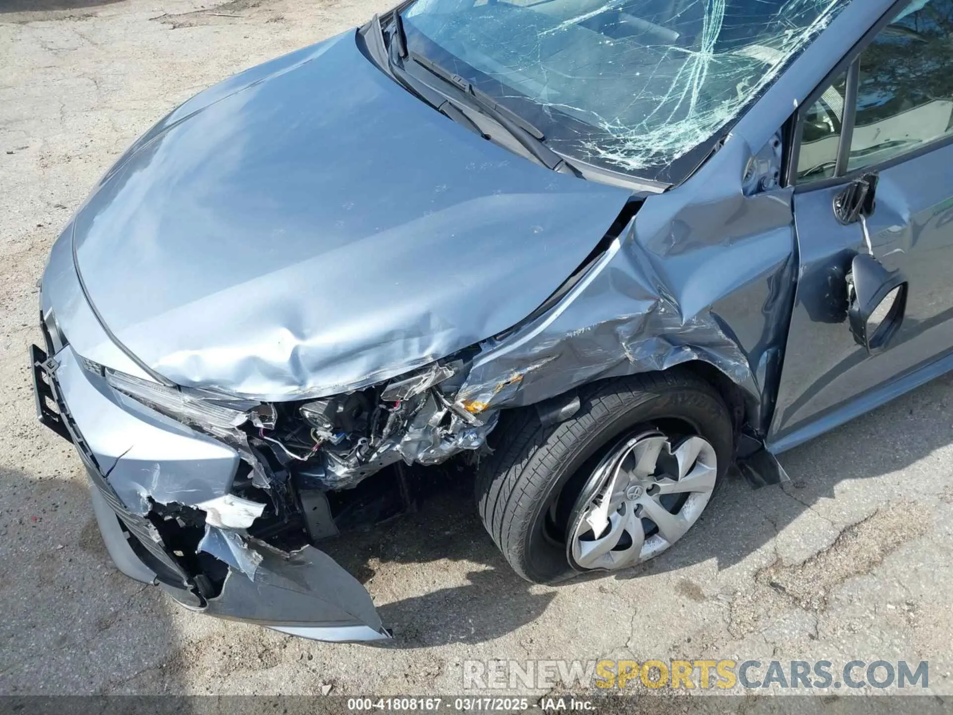 6 Photograph of a damaged car JTDB4MEE7P3009635 TOYOTA COROLLA 2023