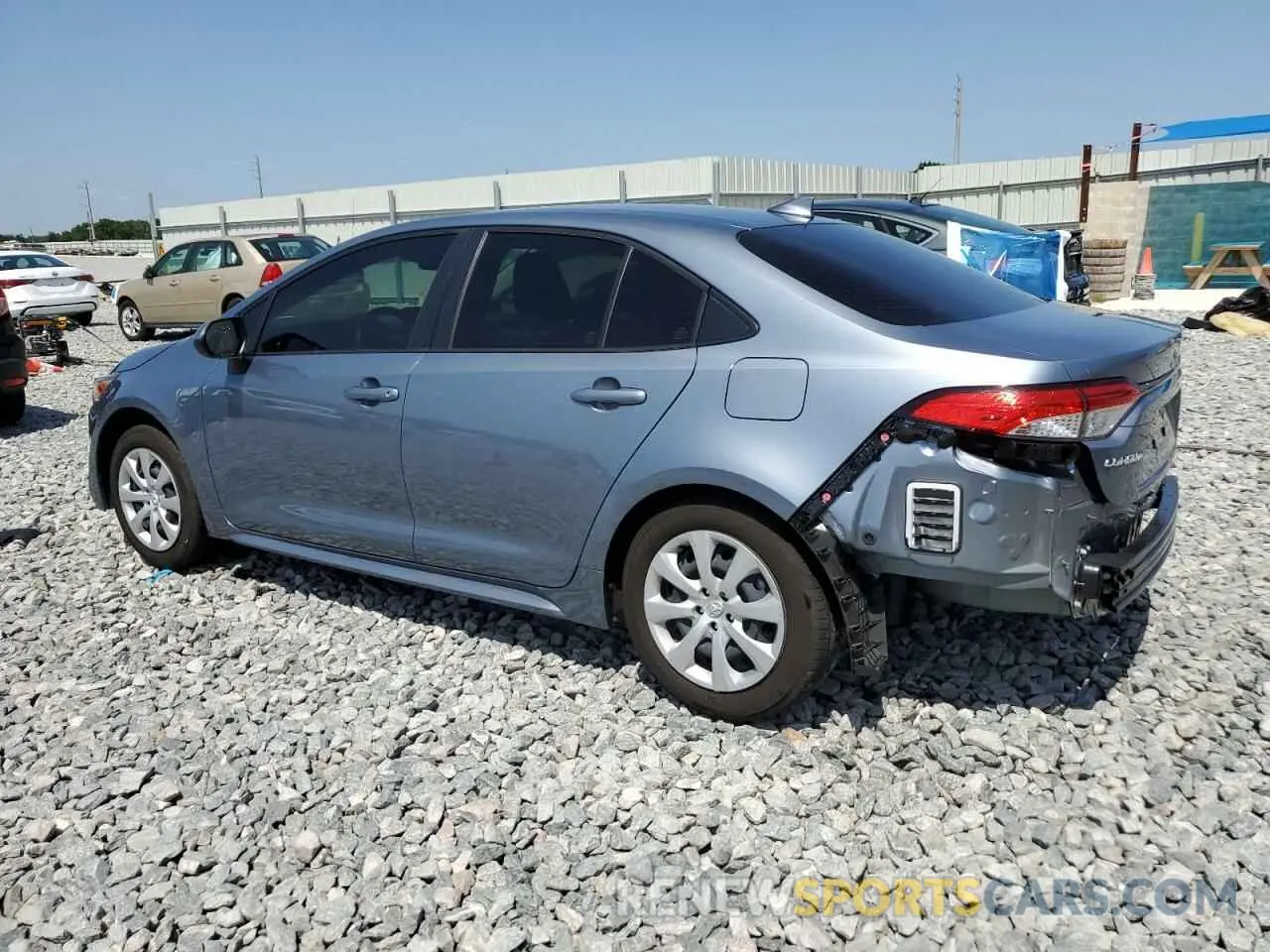 2 Photograph of a damaged car JTDB4MEE7P3009652 TOYOTA COROLLA 2023