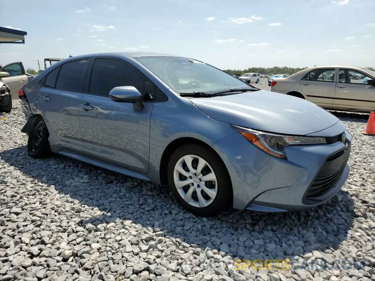 4 Photograph of a damaged car JTDB4MEE7P3009652 TOYOTA COROLLA 2023