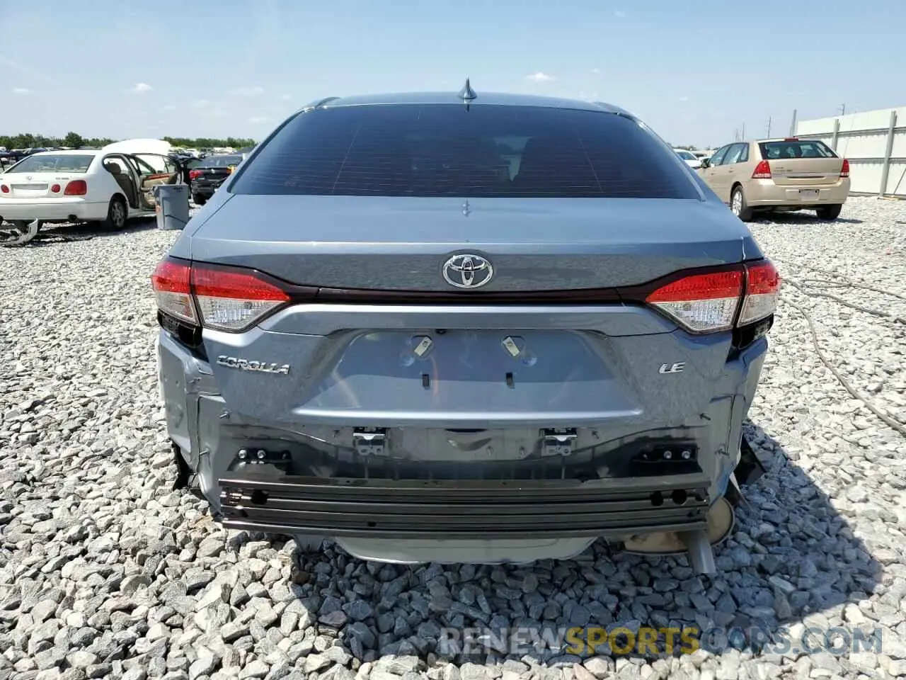 6 Photograph of a damaged car JTDB4MEE7P3009652 TOYOTA COROLLA 2023
