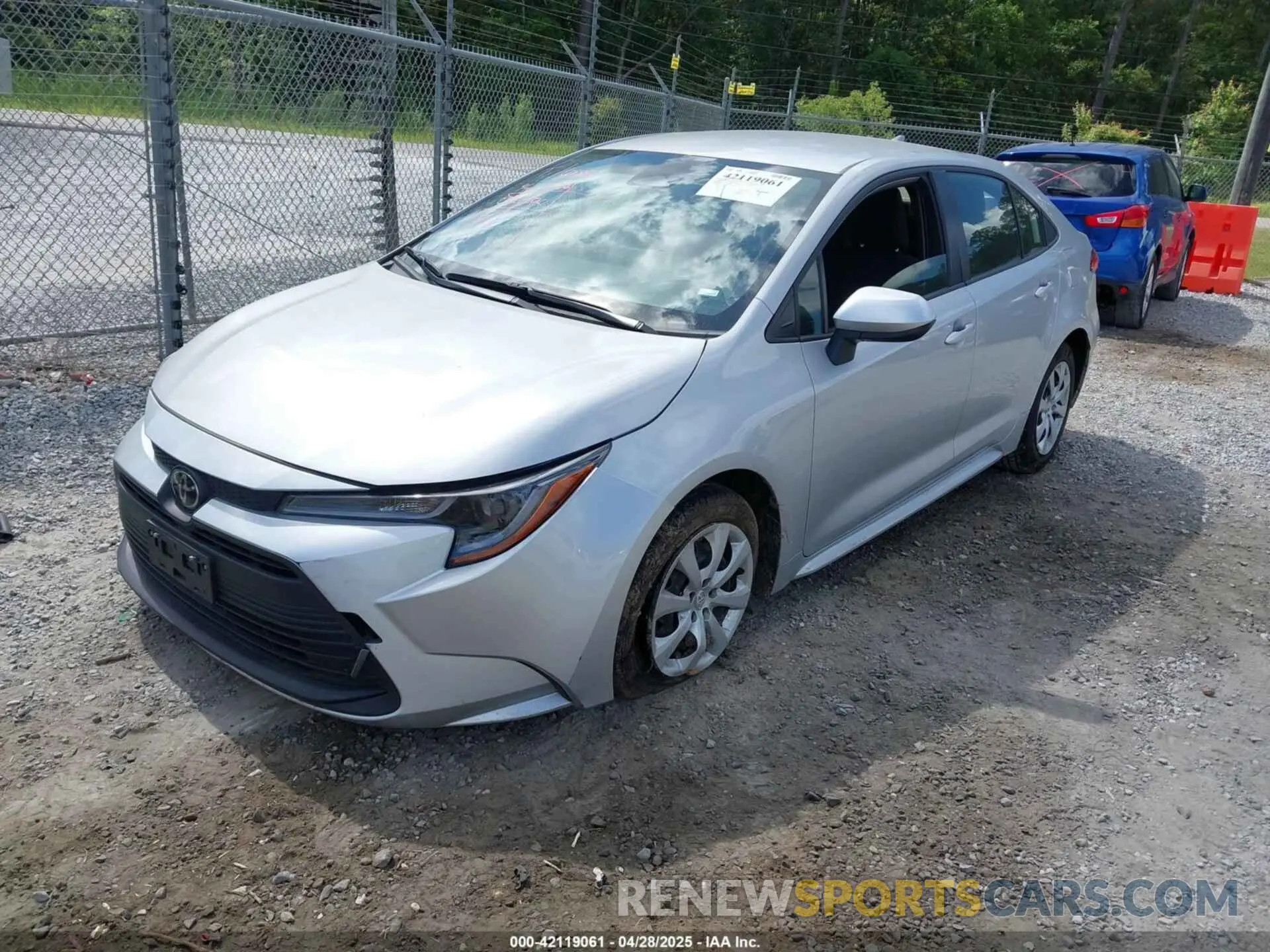 2 Photograph of a damaged car JTDB4MEE7P3010297 TOYOTA COROLLA 2023