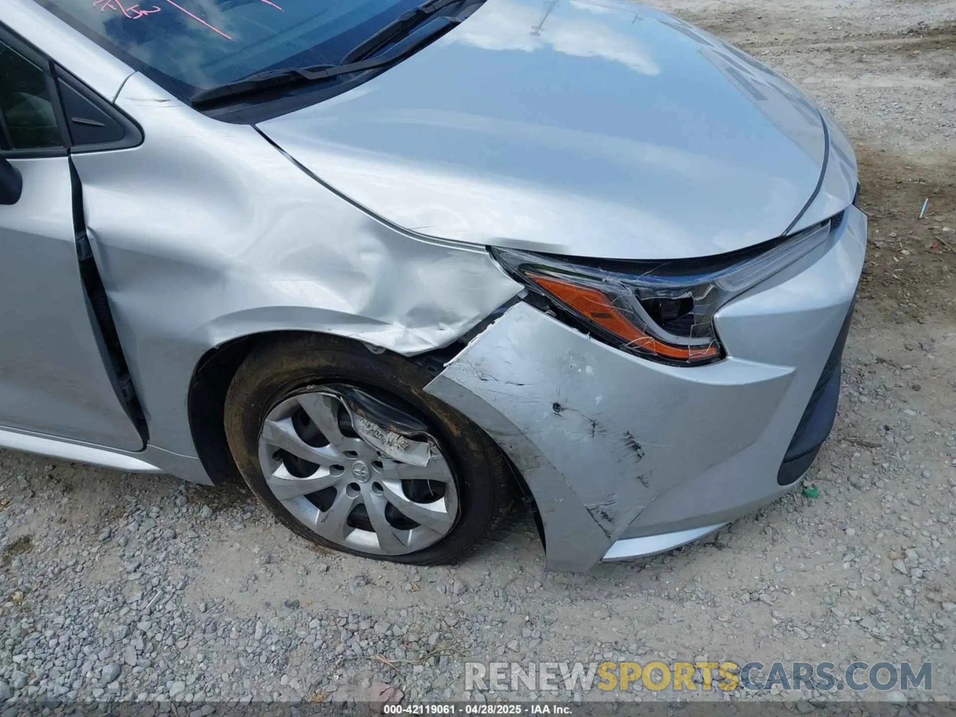 6 Photograph of a damaged car JTDB4MEE7P3010297 TOYOTA COROLLA 2023
