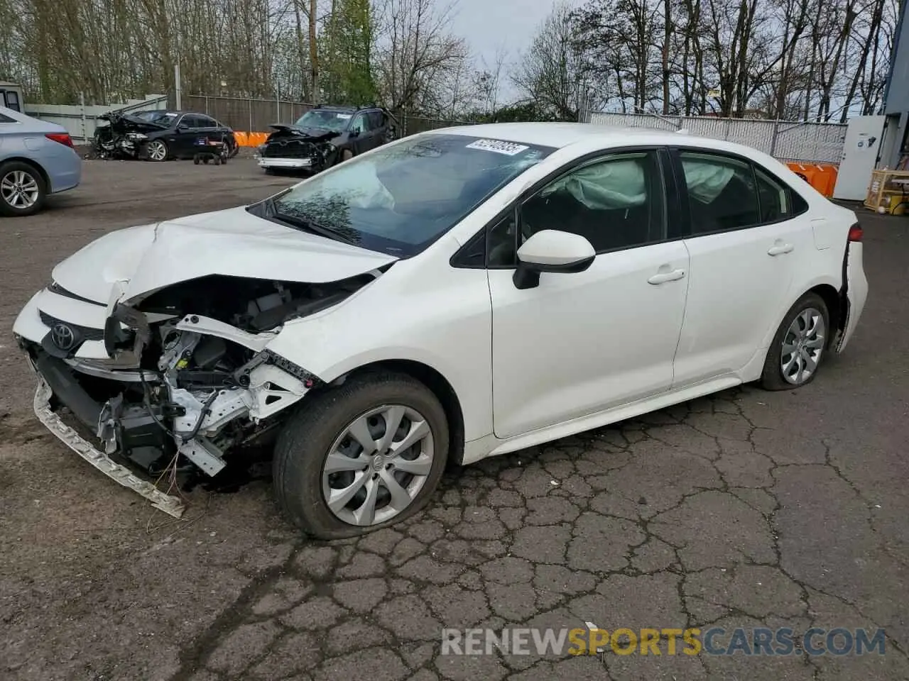 1 Photograph of a damaged car JTDB4MEE7P3012678 TOYOTA COROLLA 2023