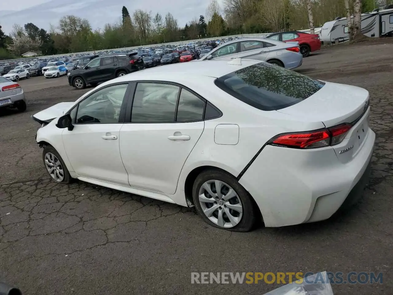 2 Photograph of a damaged car JTDB4MEE7P3012678 TOYOTA COROLLA 2023