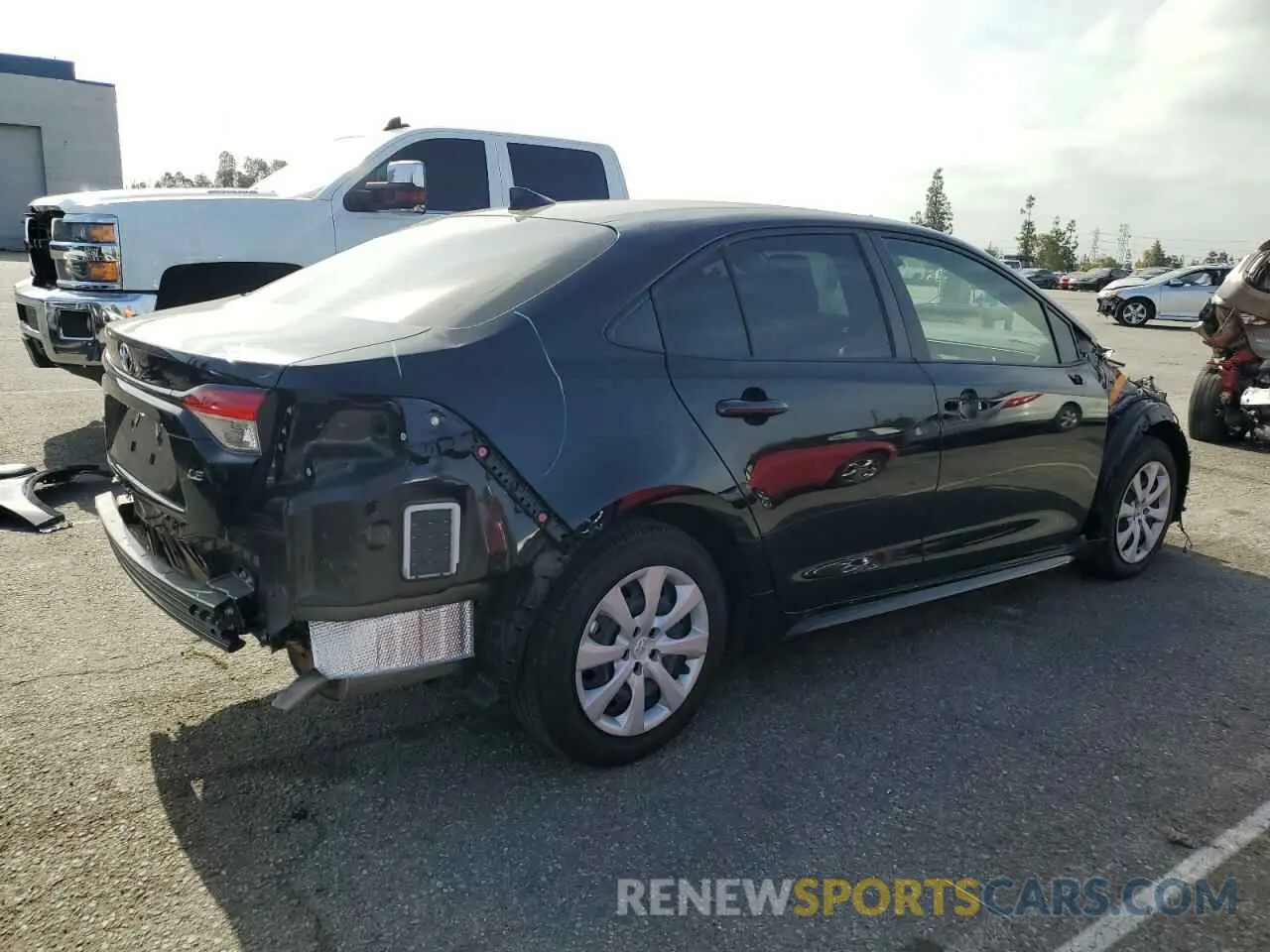 3 Photograph of a damaged car JTDB4MEE7P3015810 TOYOTA COROLLA 2023