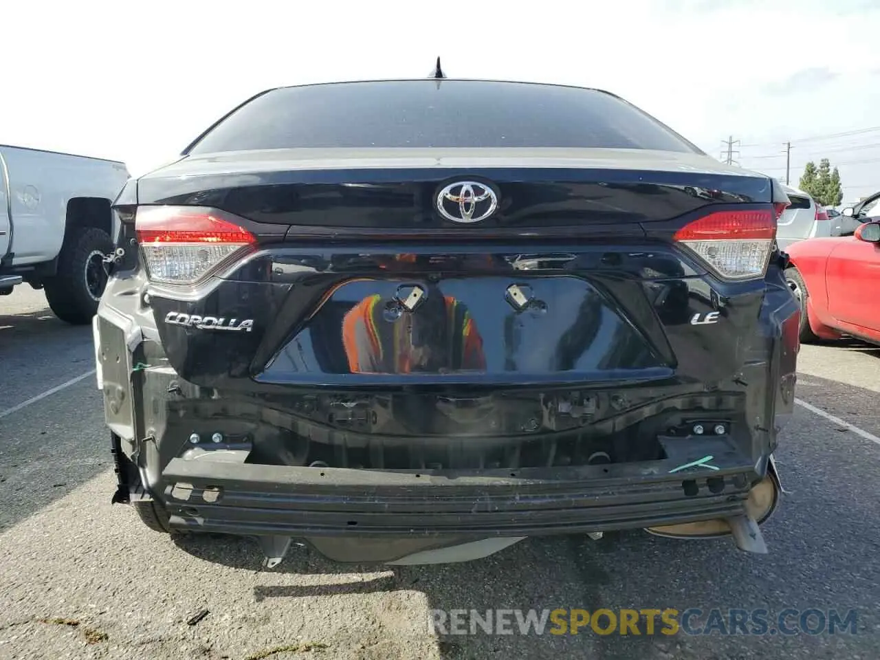 6 Photograph of a damaged car JTDB4MEE7P3015810 TOYOTA COROLLA 2023