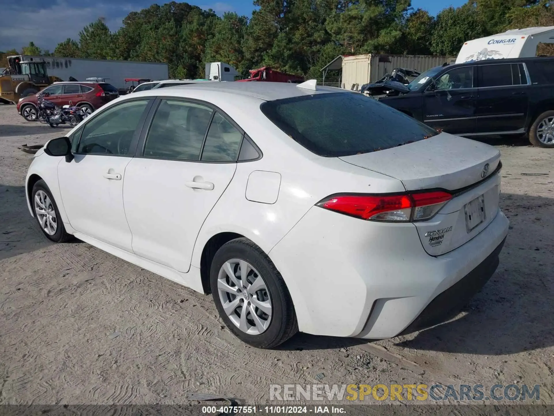 3 Photograph of a damaged car JTDB4MEE7PJ000770 TOYOTA COROLLA 2023