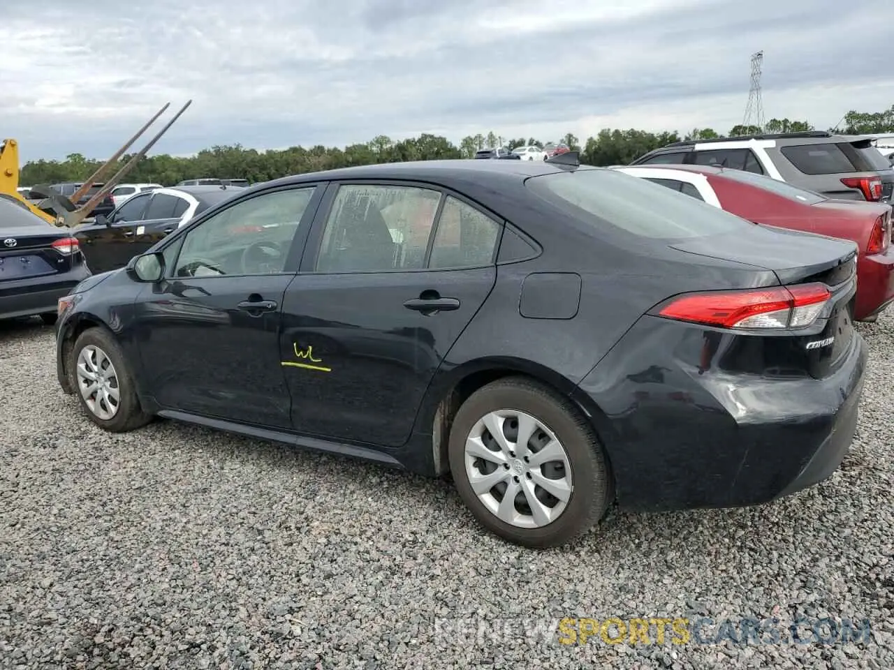 2 Photograph of a damaged car JTDB4MEE7PJ003989 TOYOTA COROLLA 2023