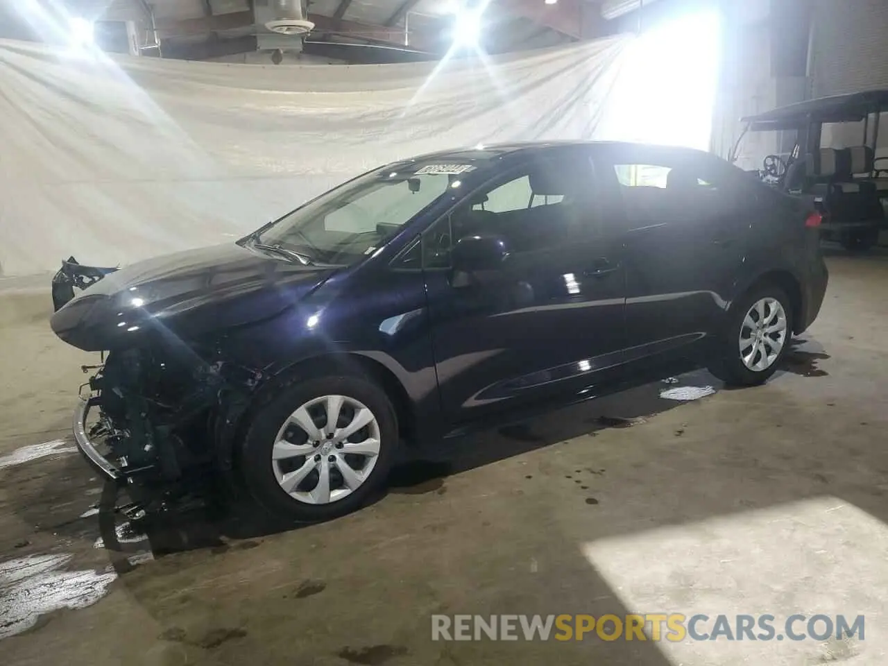 1 Photograph of a damaged car JTDB4MEE7PJ006116 TOYOTA COROLLA 2023