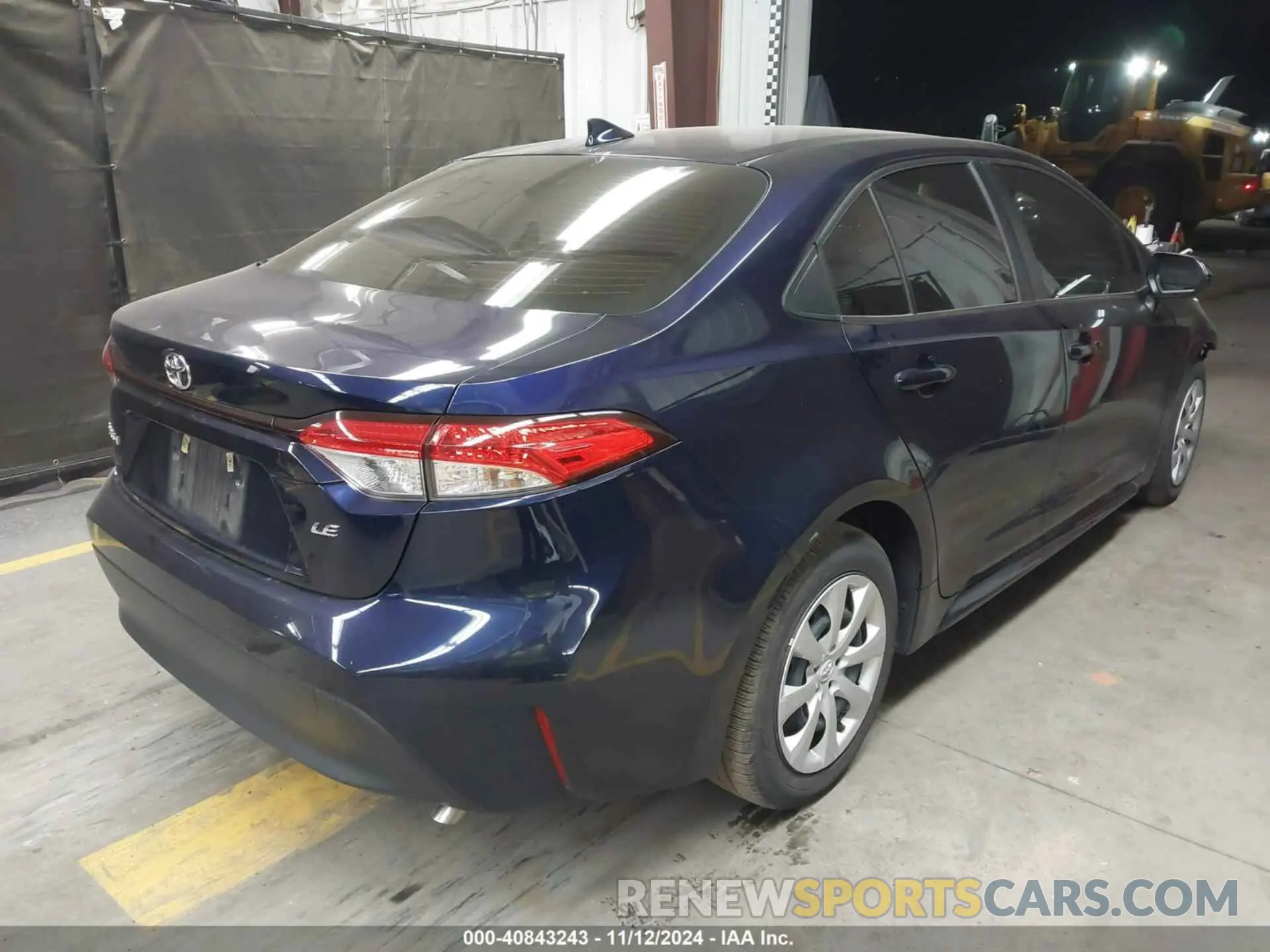 4 Photograph of a damaged car JTDB4MEE7PJ007346 TOYOTA COROLLA 2023