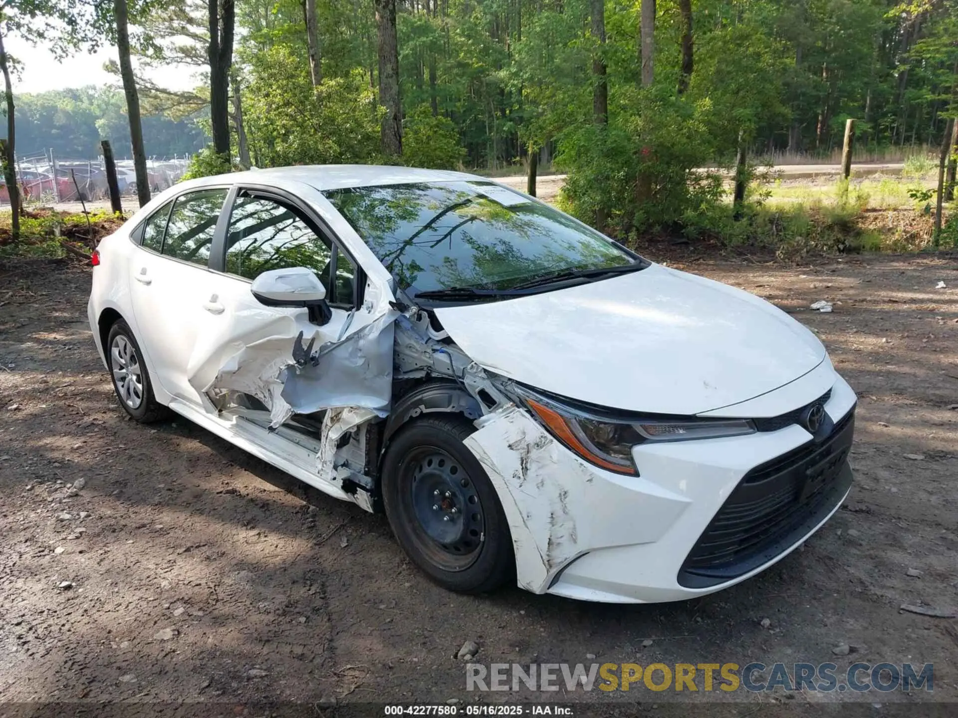 1 Photograph of a damaged car JTDB4MEE7PJ011381 TOYOTA COROLLA 2023