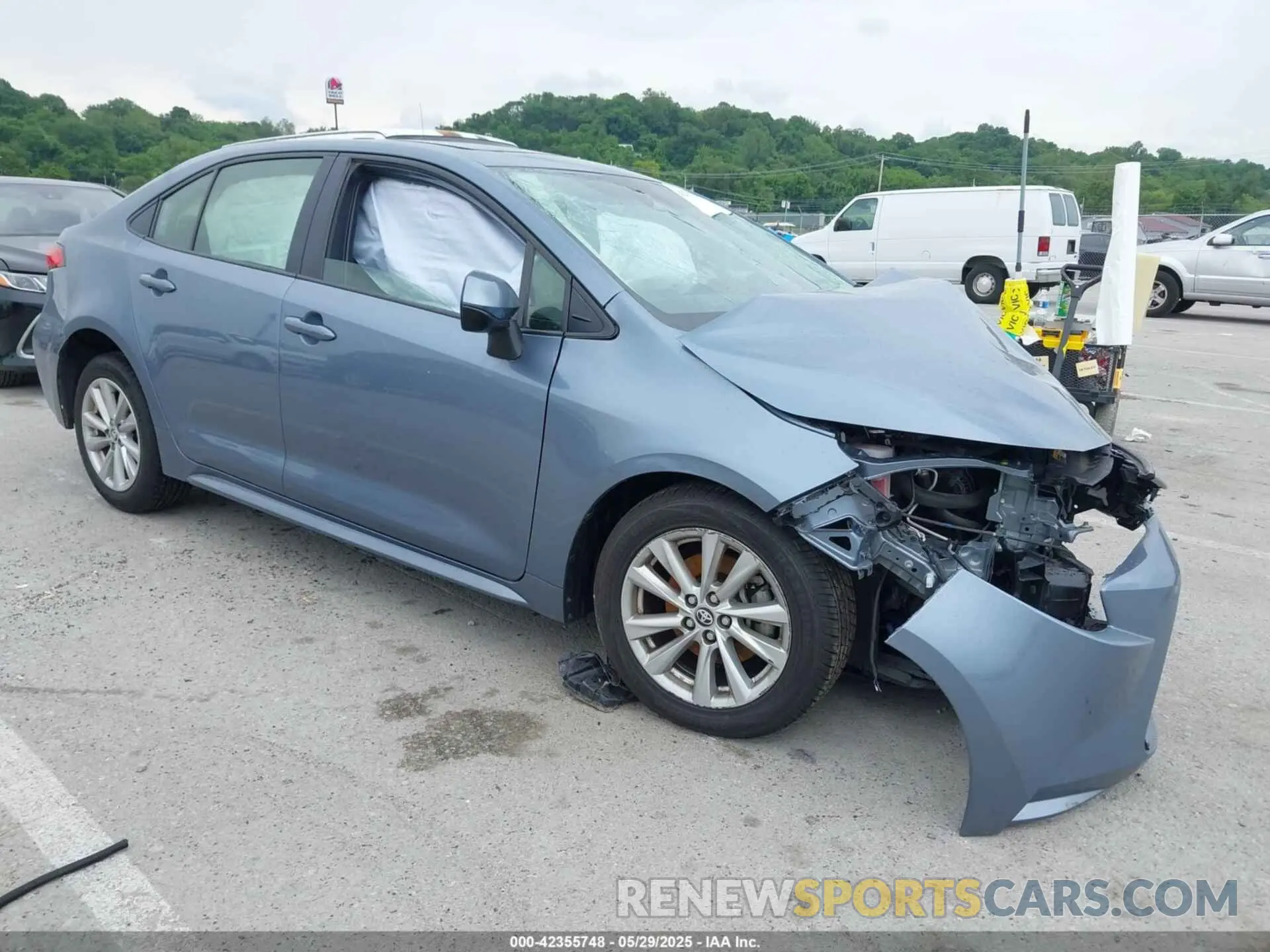 1 Photograph of a damaged car JTDB4MEE8P3004511 TOYOTA COROLLA 2023