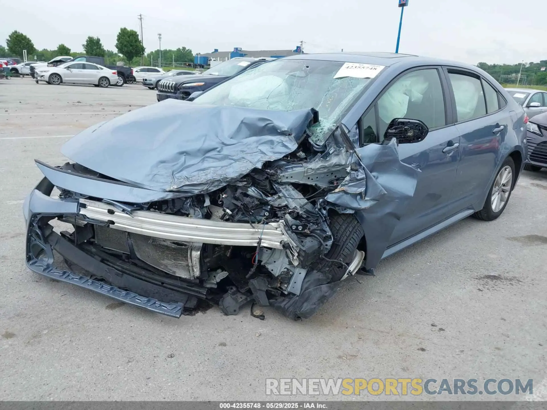 2 Photograph of a damaged car JTDB4MEE8P3004511 TOYOTA COROLLA 2023