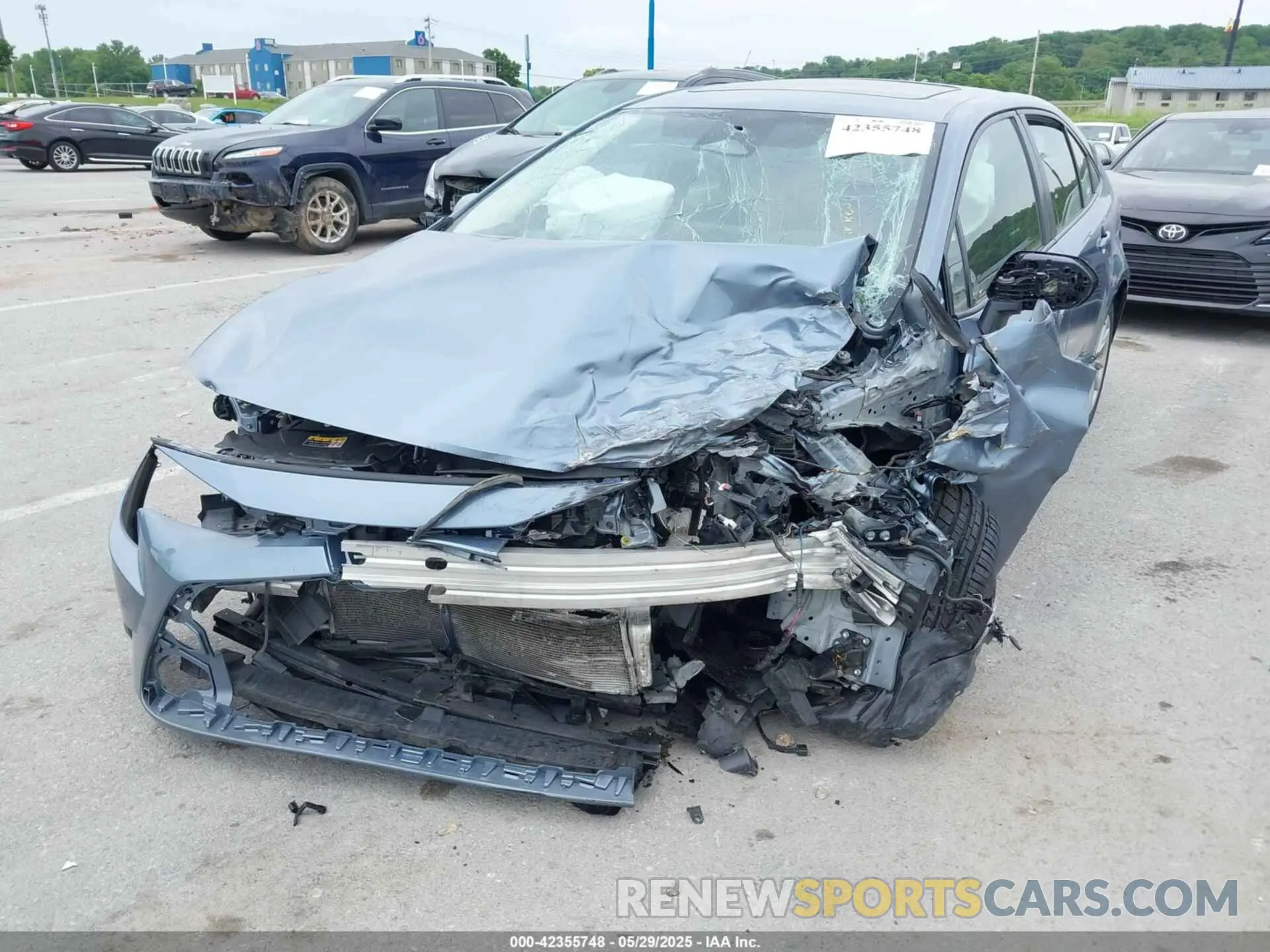 6 Photograph of a damaged car JTDB4MEE8P3004511 TOYOTA COROLLA 2023