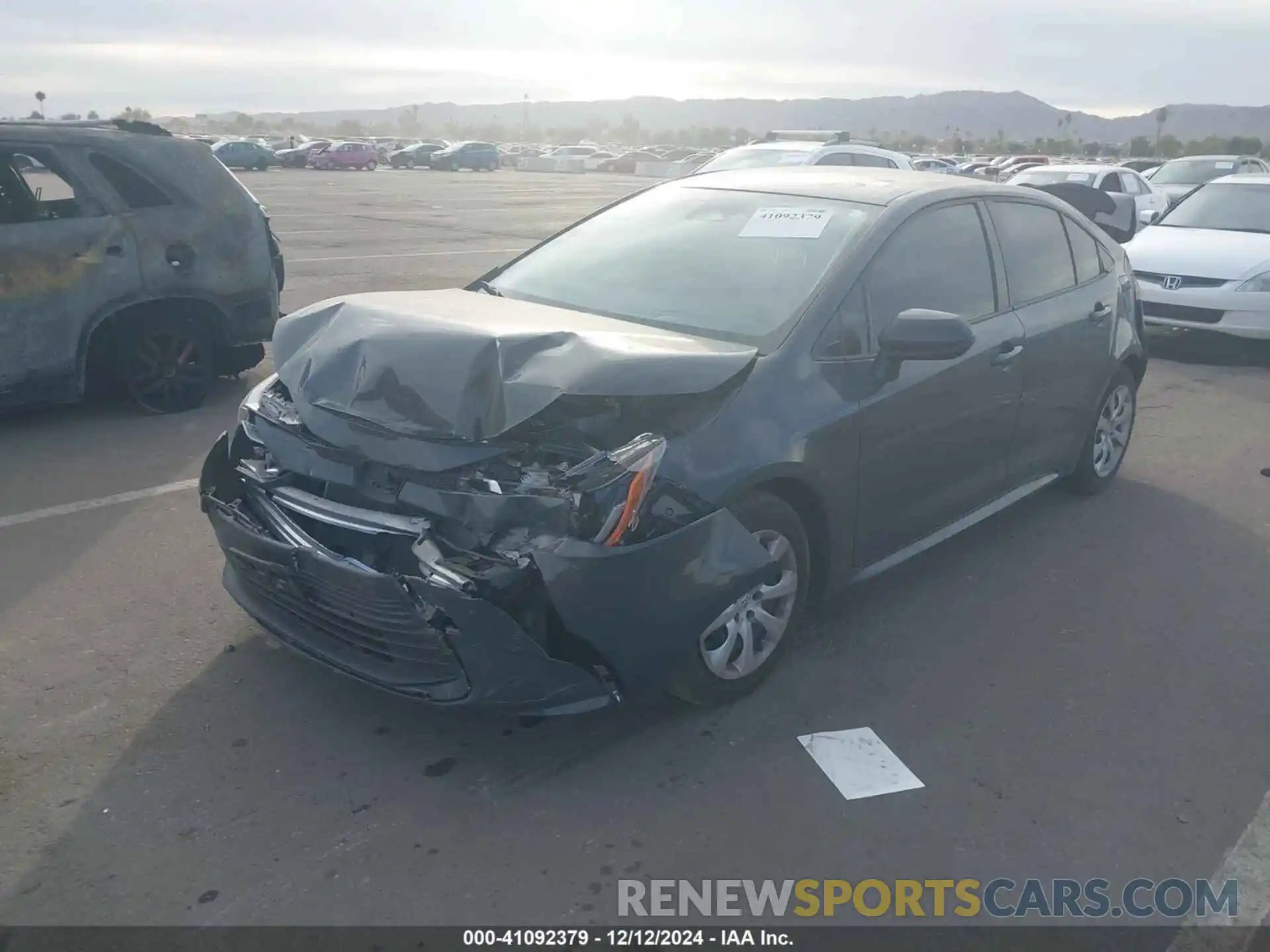 2 Photograph of a damaged car JTDB4MEE8P3013564 TOYOTA COROLLA 2023