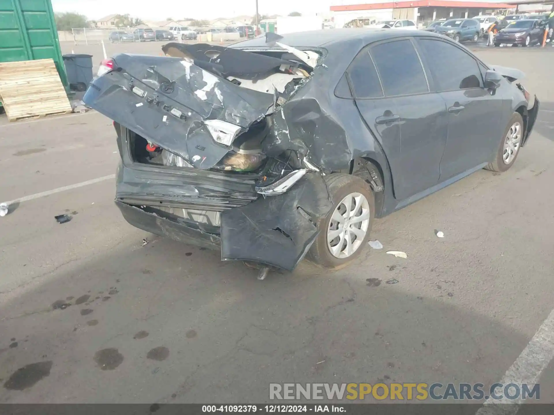 4 Photograph of a damaged car JTDB4MEE8P3013564 TOYOTA COROLLA 2023