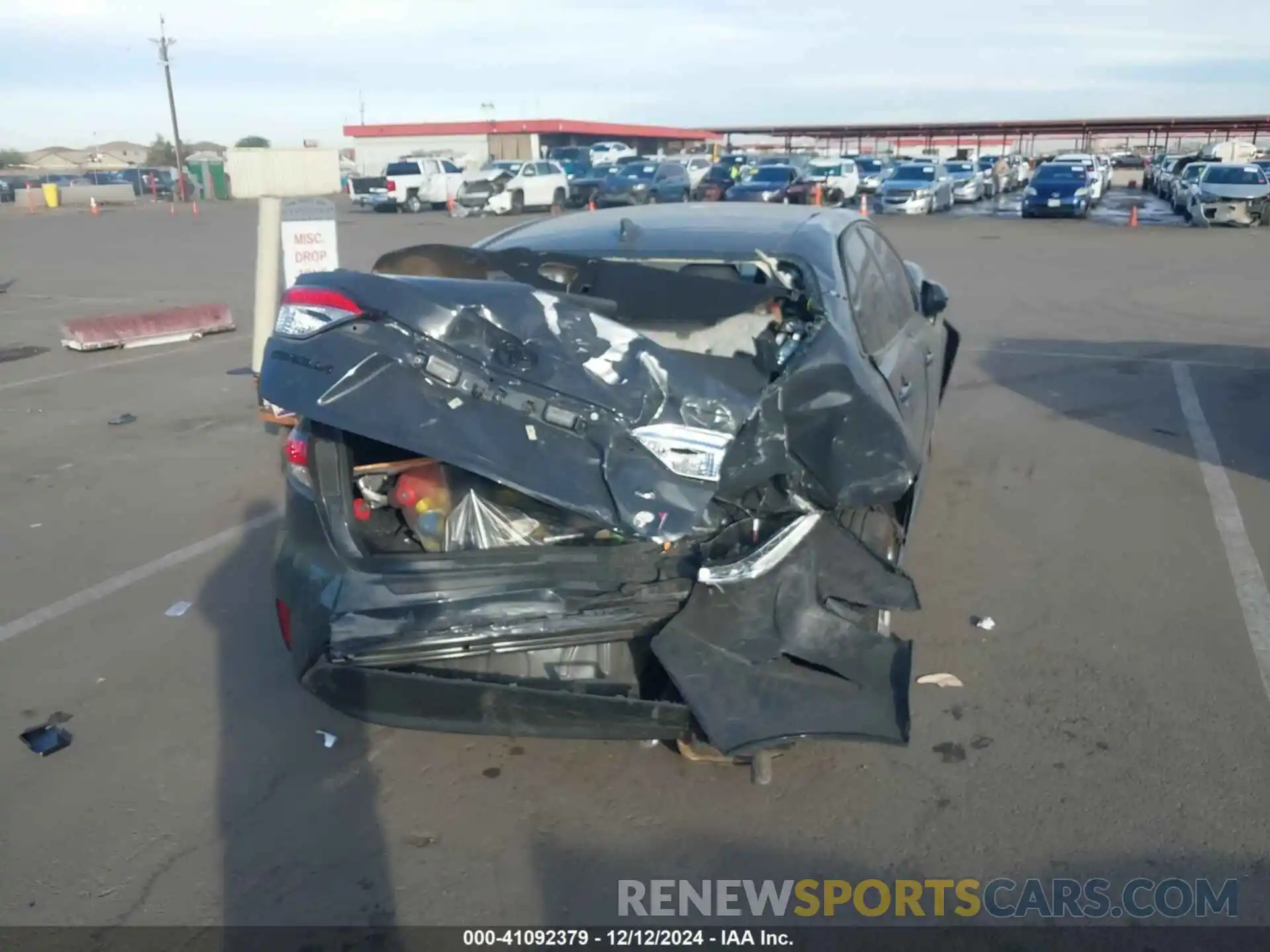 6 Photograph of a damaged car JTDB4MEE8P3013564 TOYOTA COROLLA 2023