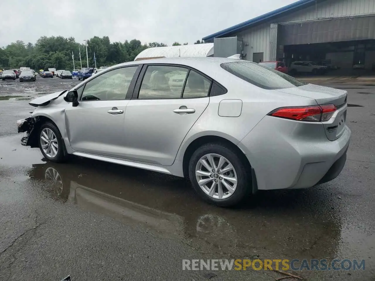 2 Photograph of a damaged car JTDB4MEE8PJ007596 TOYOTA COROLLA 2023
