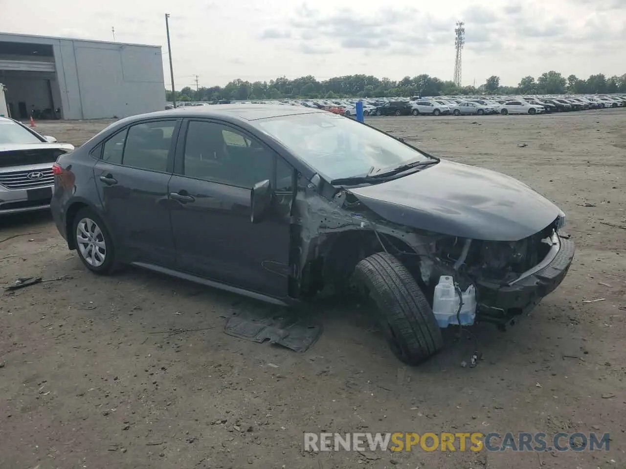 4 Photograph of a damaged car JTDB4MEE9P3000404 TOYOTA COROLLA 2023