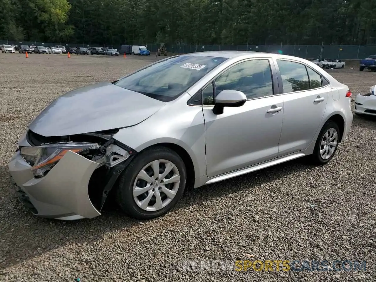 1 Photograph of a damaged car JTDB4MEE9P3001150 TOYOTA COROLLA 2023
