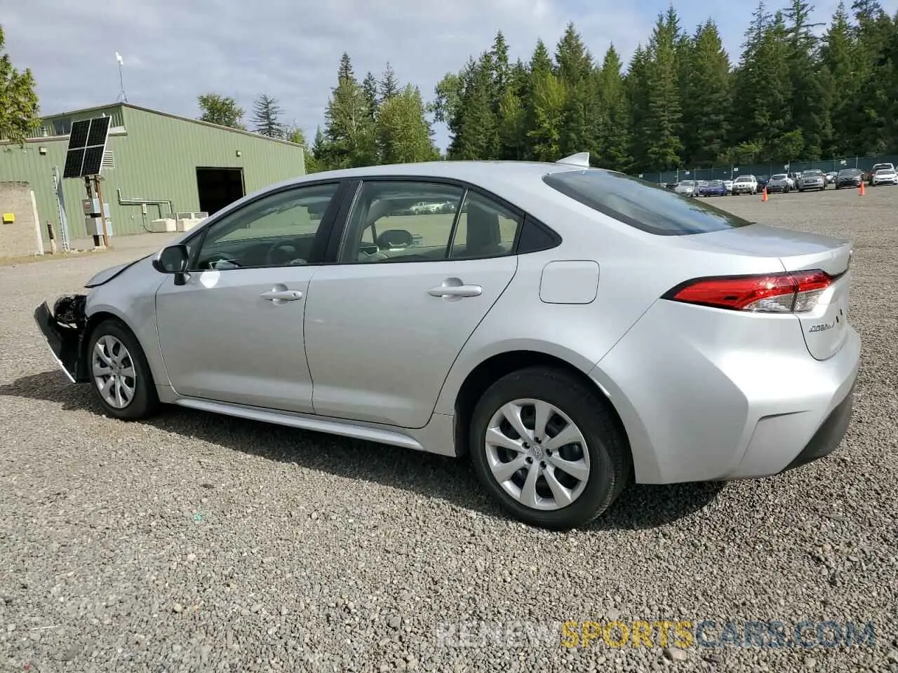 2 Photograph of a damaged car JTDB4MEE9P3001150 TOYOTA COROLLA 2023