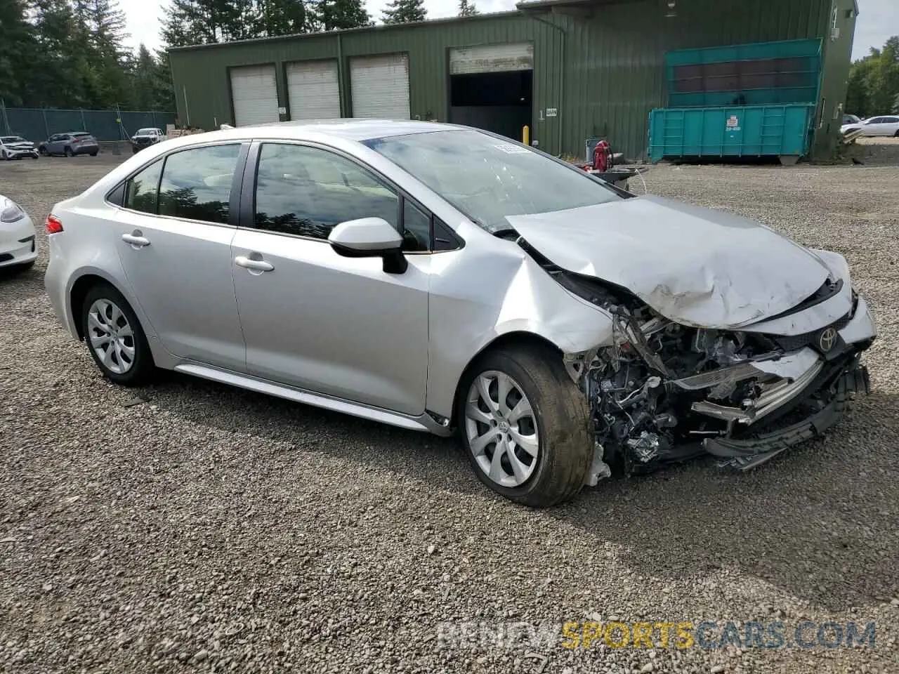4 Photograph of a damaged car JTDB4MEE9P3001150 TOYOTA COROLLA 2023