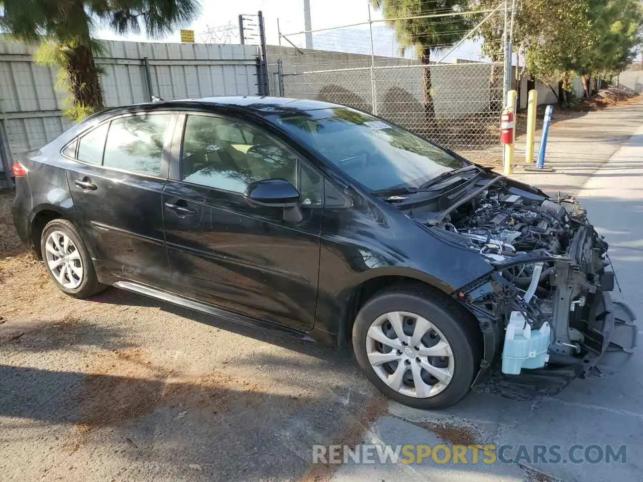 4 Photograph of a damaged car JTDB4MEE9P3005716 TOYOTA COROLLA 2023