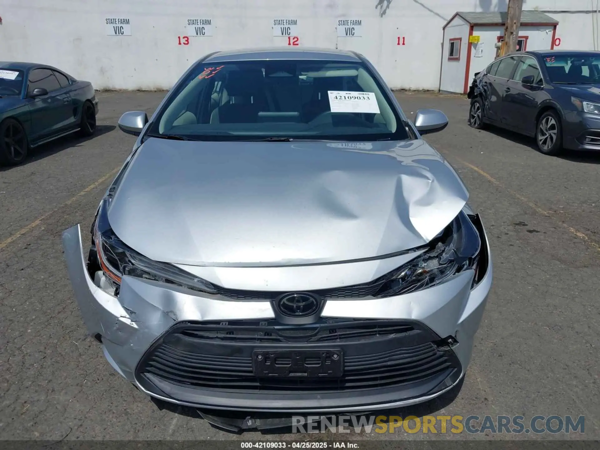12 Photograph of a damaged car JTDB4MEE9P3005960 TOYOTA COROLLA 2023