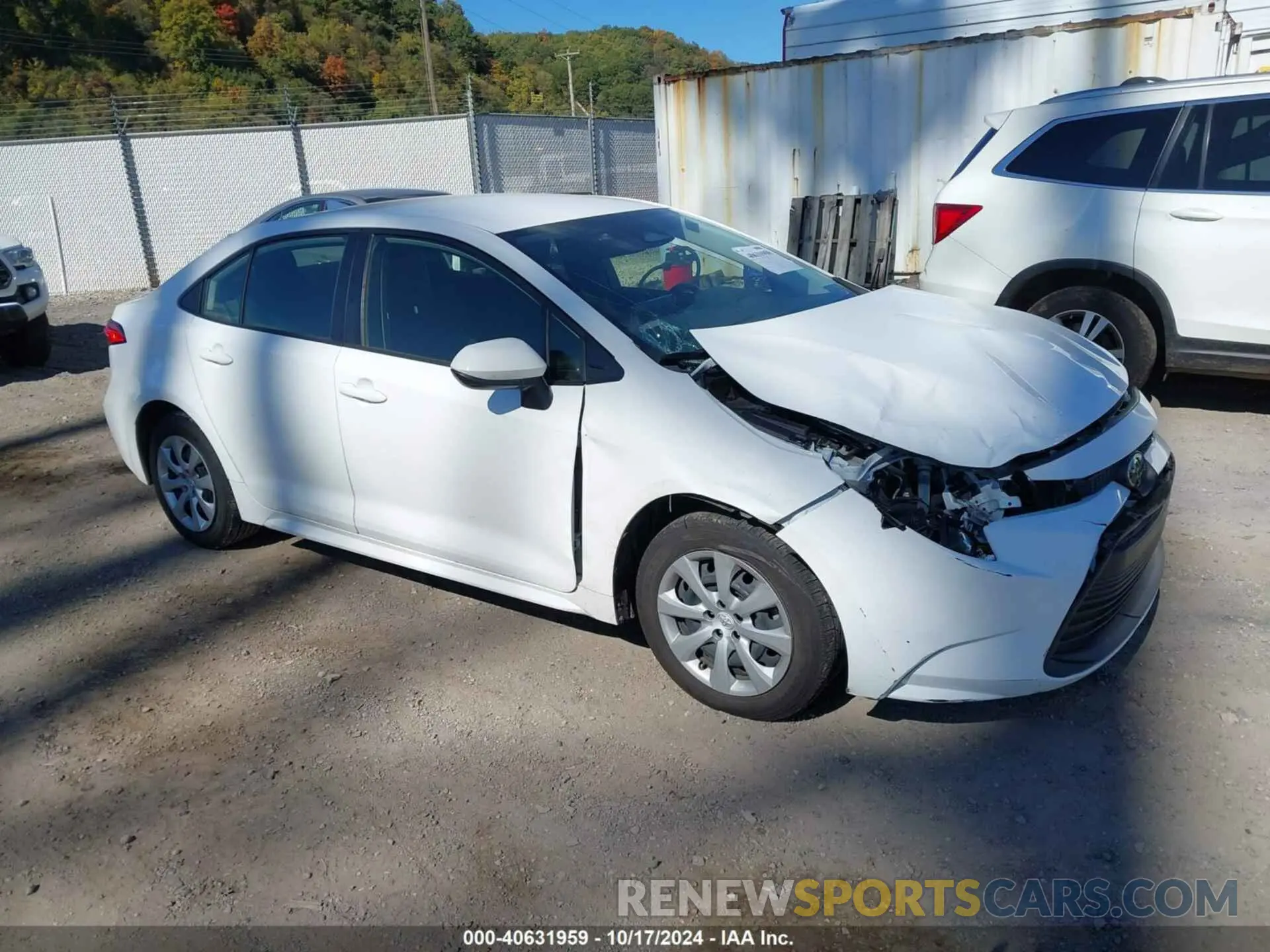 1 Photograph of a damaged car JTDB4MEE9P3008552 TOYOTA COROLLA 2023